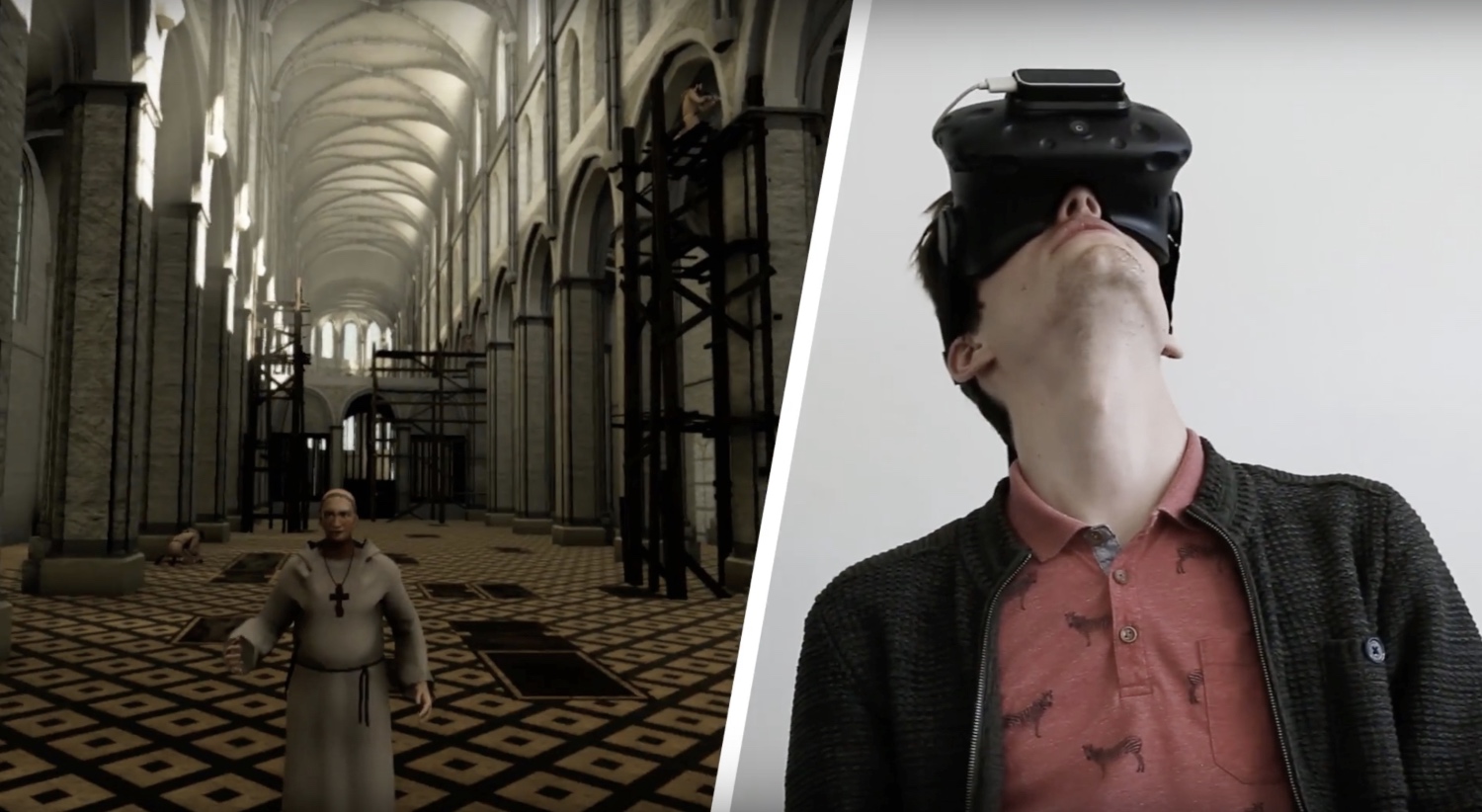 Happiness en Bliss Interactive zorgen voor middeleeuwse VR-ervaring in Abdijmuseum