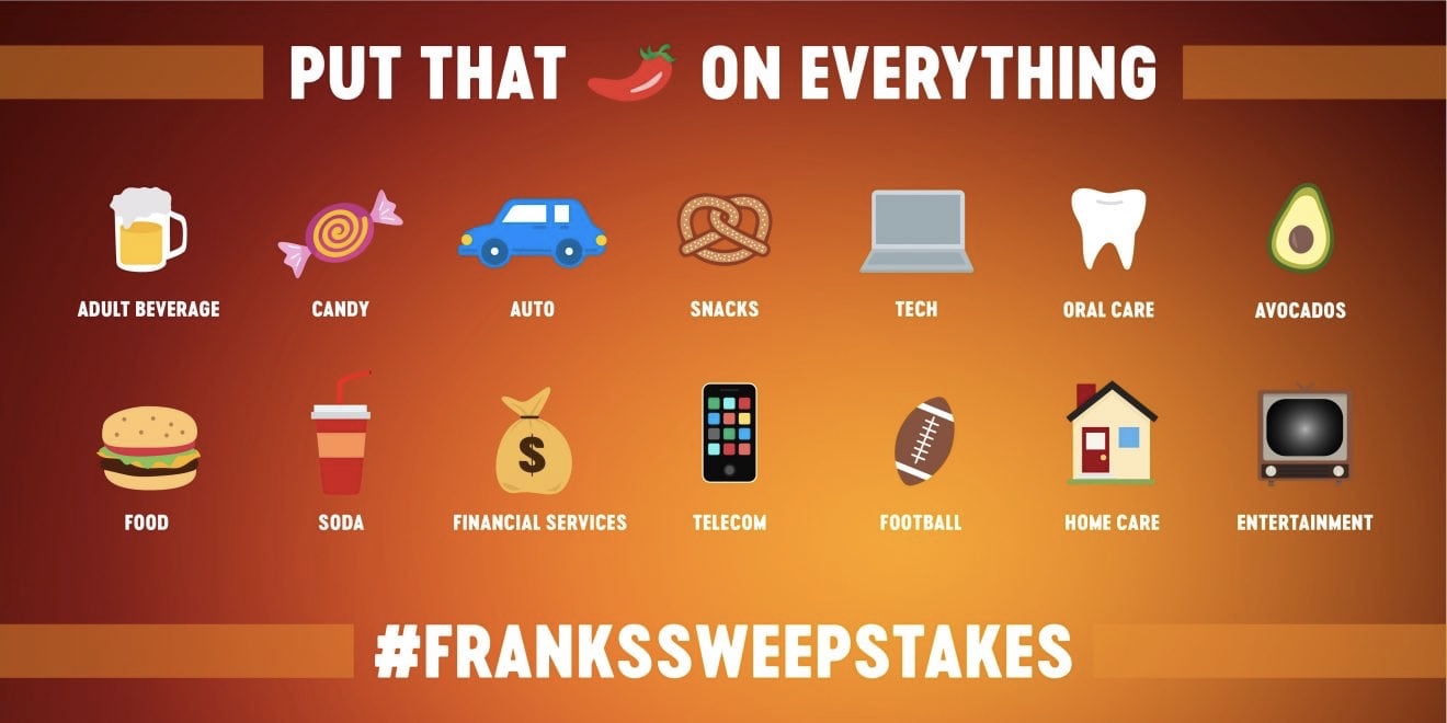 Frank's RedHot profiteert van andere merken tijdens Super Bowl (Focalys)