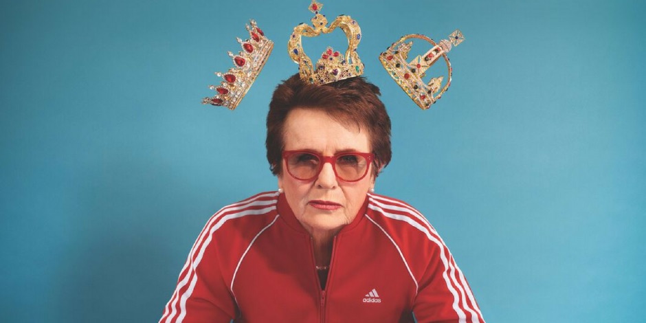 Adidas remet Billie Jean King sous le feu des projecteurs