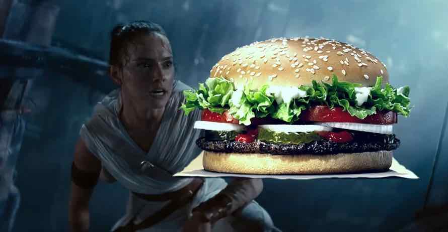 Burger King spoile le dernier Star Wars contre des Whoppers (Focalys)