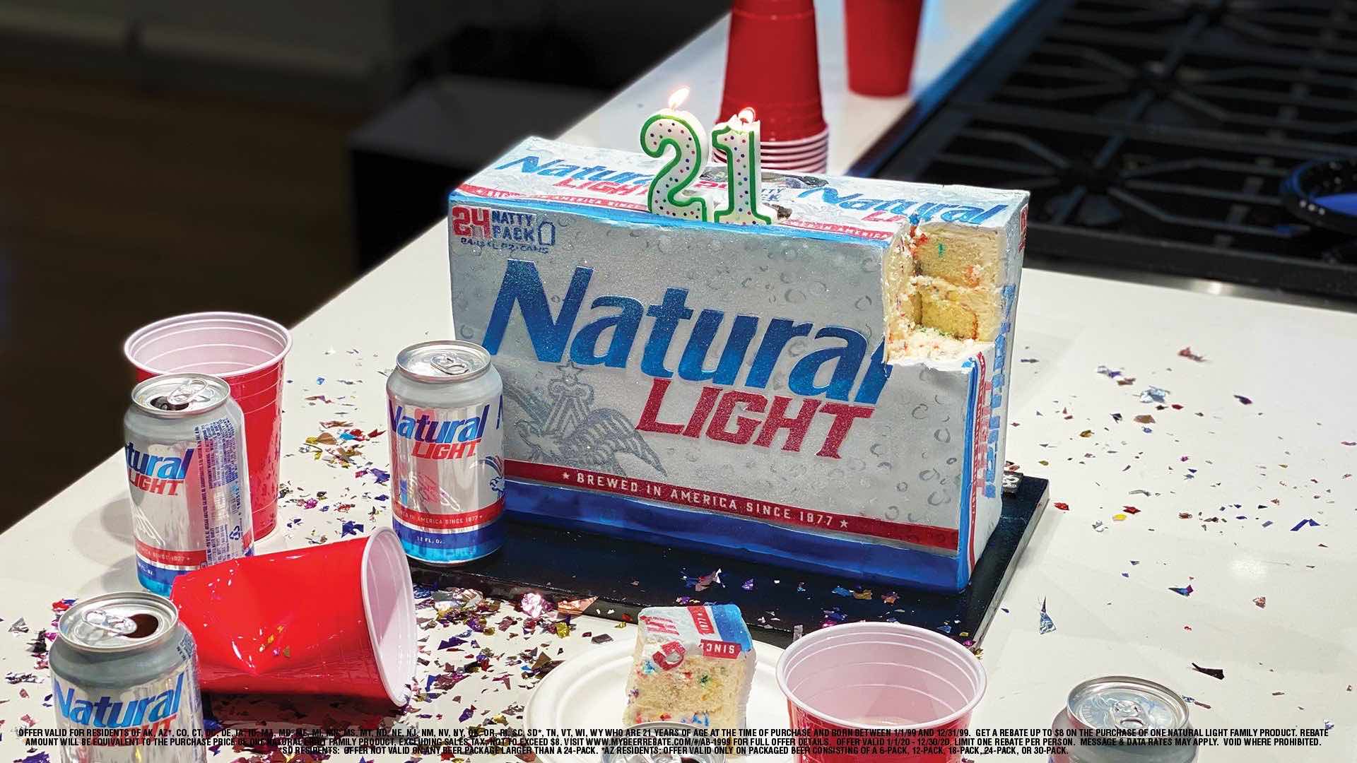Natural Light trakteert Amerikanen die 21 worden op een pint (Focalys)