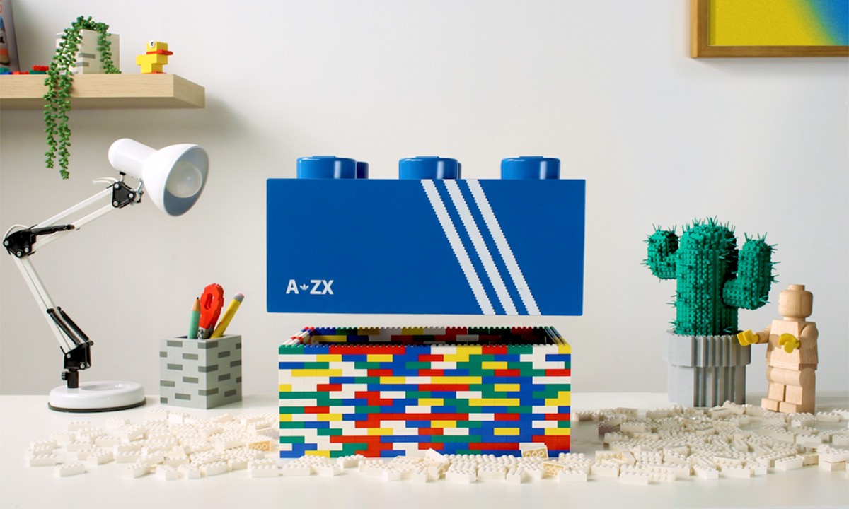 Lego bekleedt de ZX d'Adidas