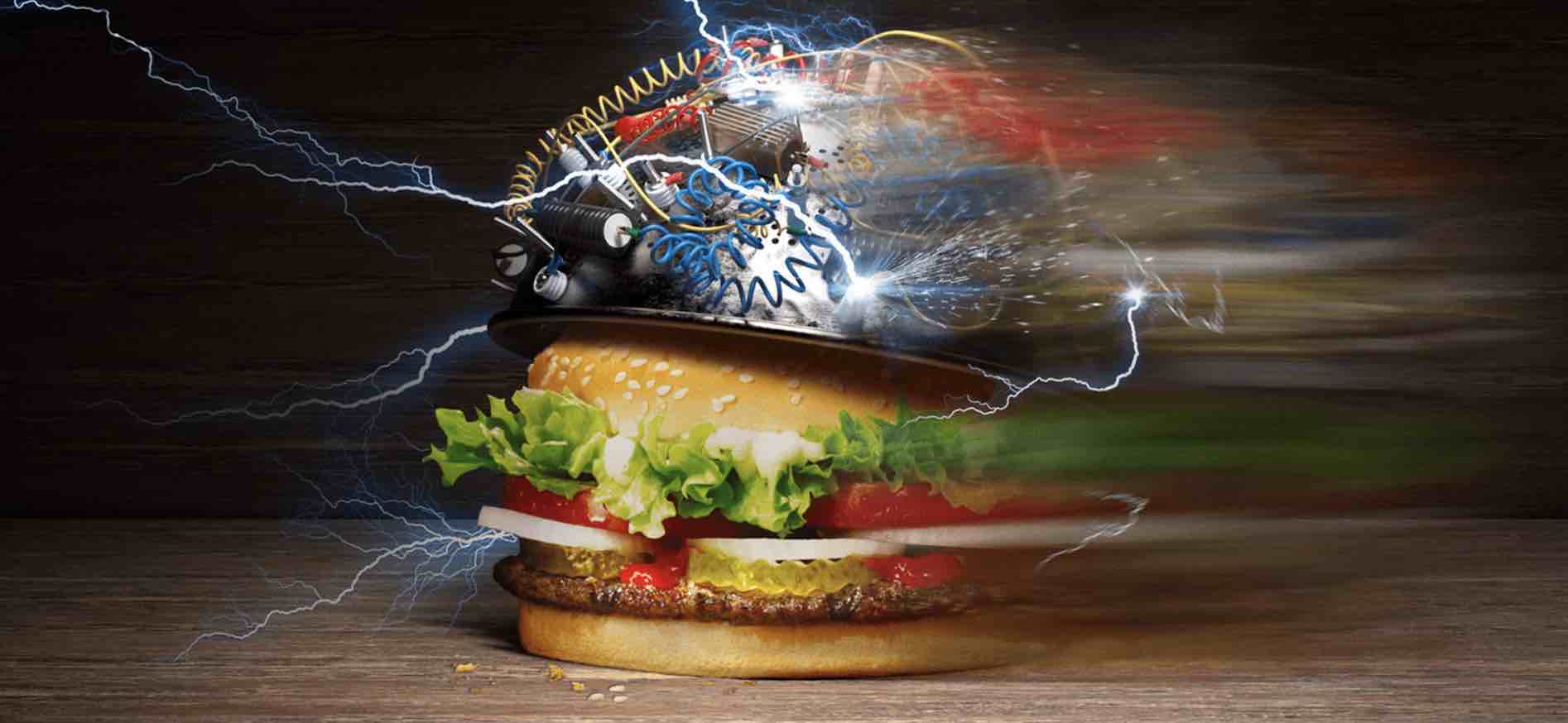 Burger King Back to the Future met Buzzman