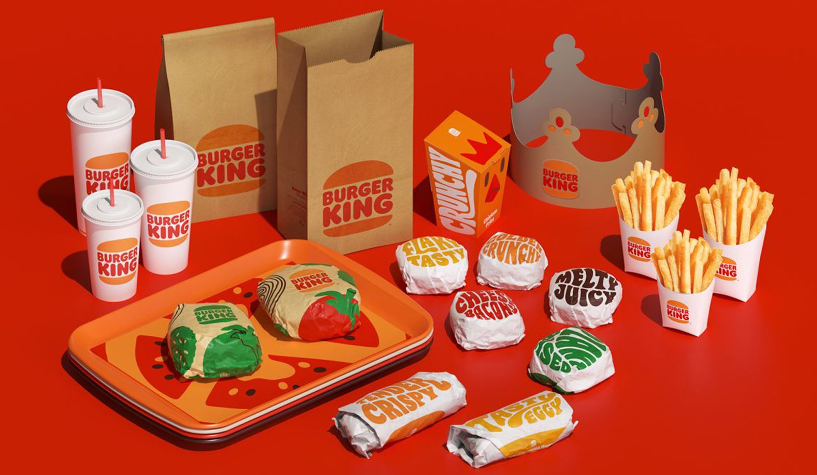 Burger King herziet zijn visuele identiteit