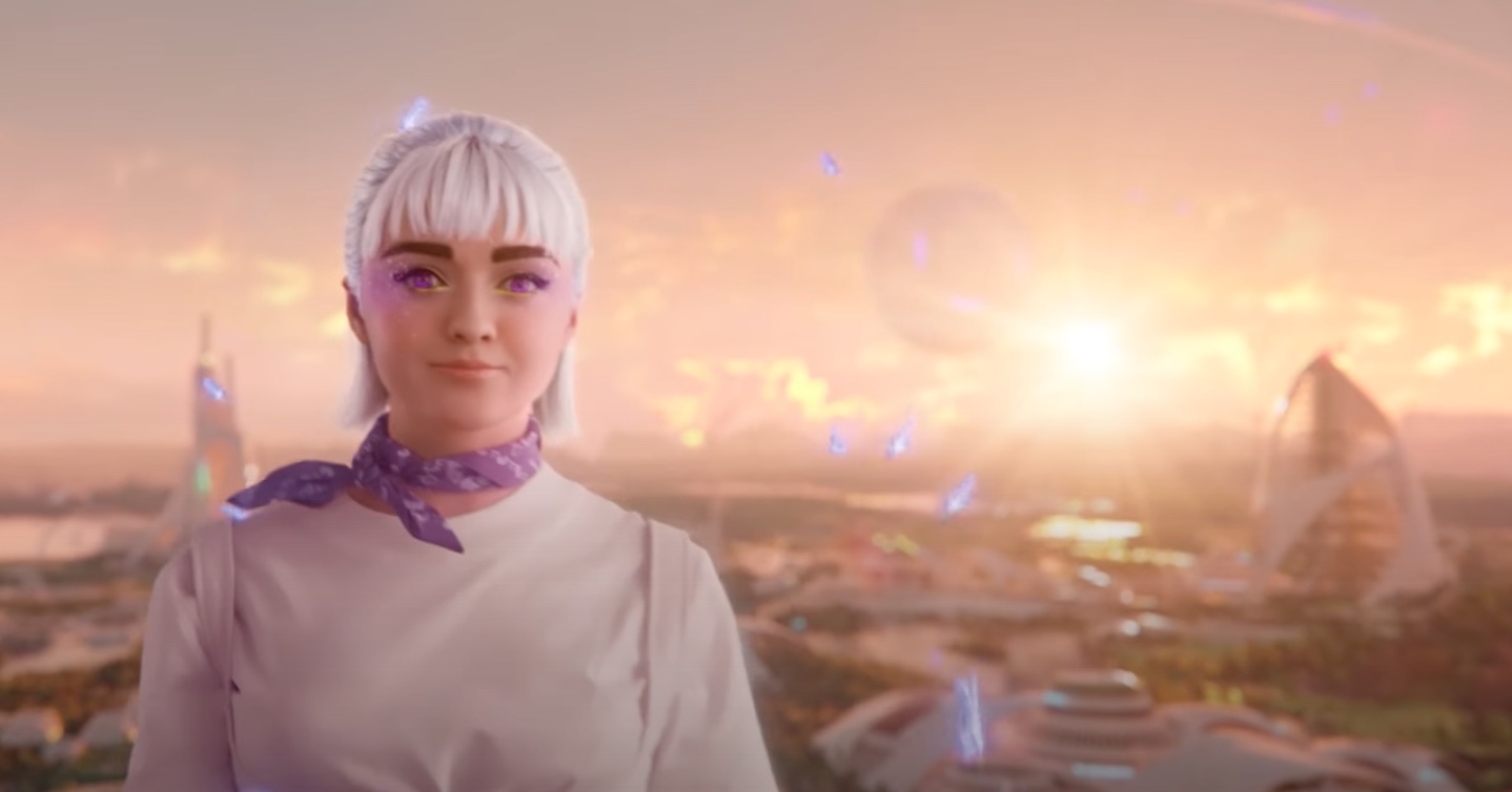 Maisie Williams van GOT naar Animal Crossing voor H&M