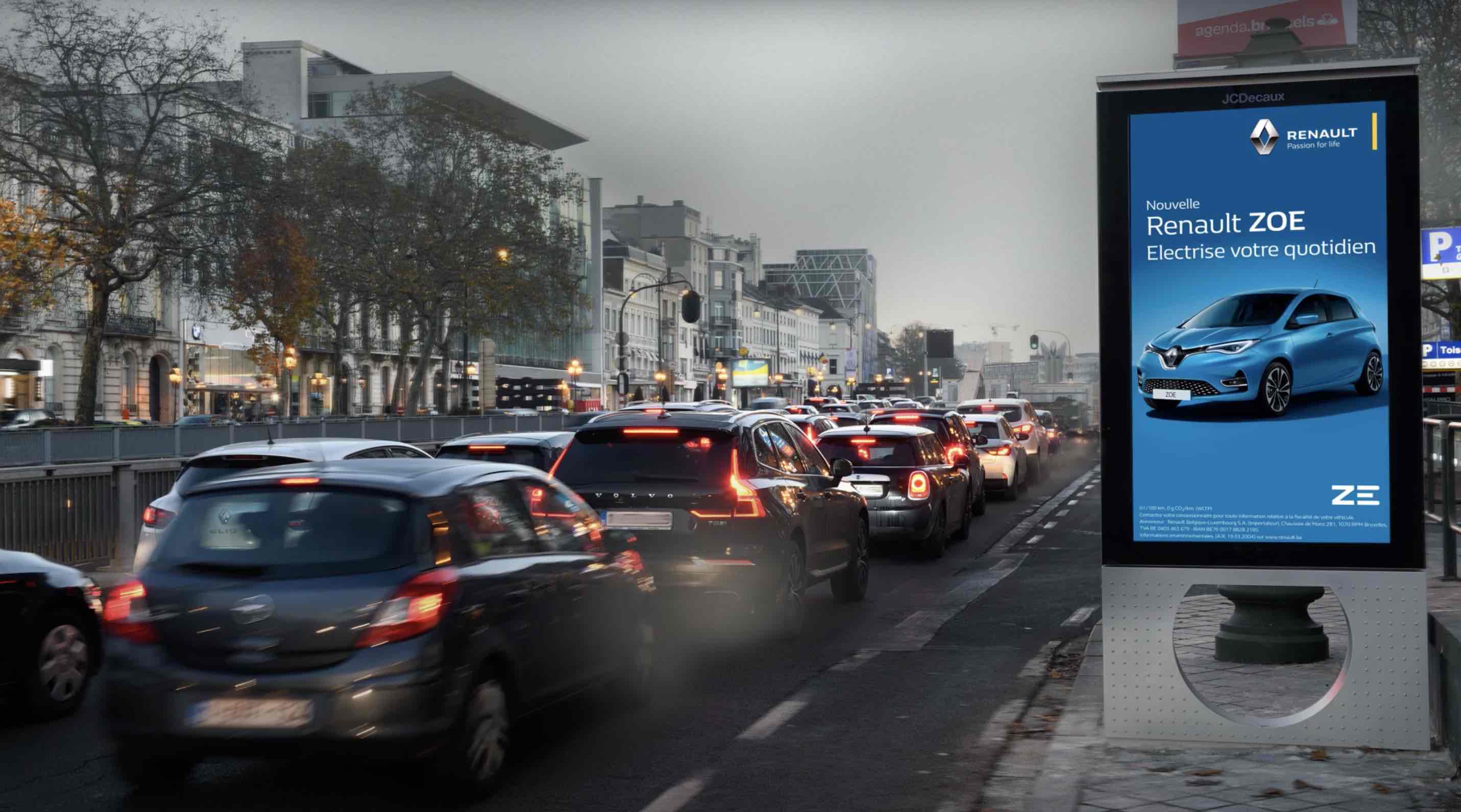 Renault Zoé s'impose en OOH aux Campaign Tech Digital Awards