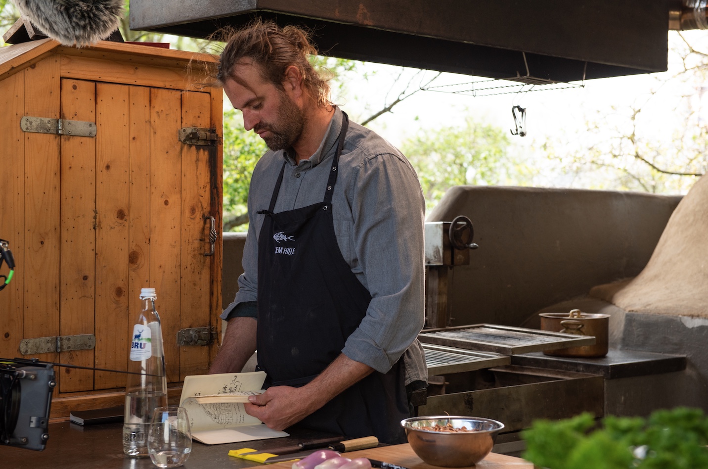 Happiness &agrave; la source avec des top chefs locaux pour Bru 