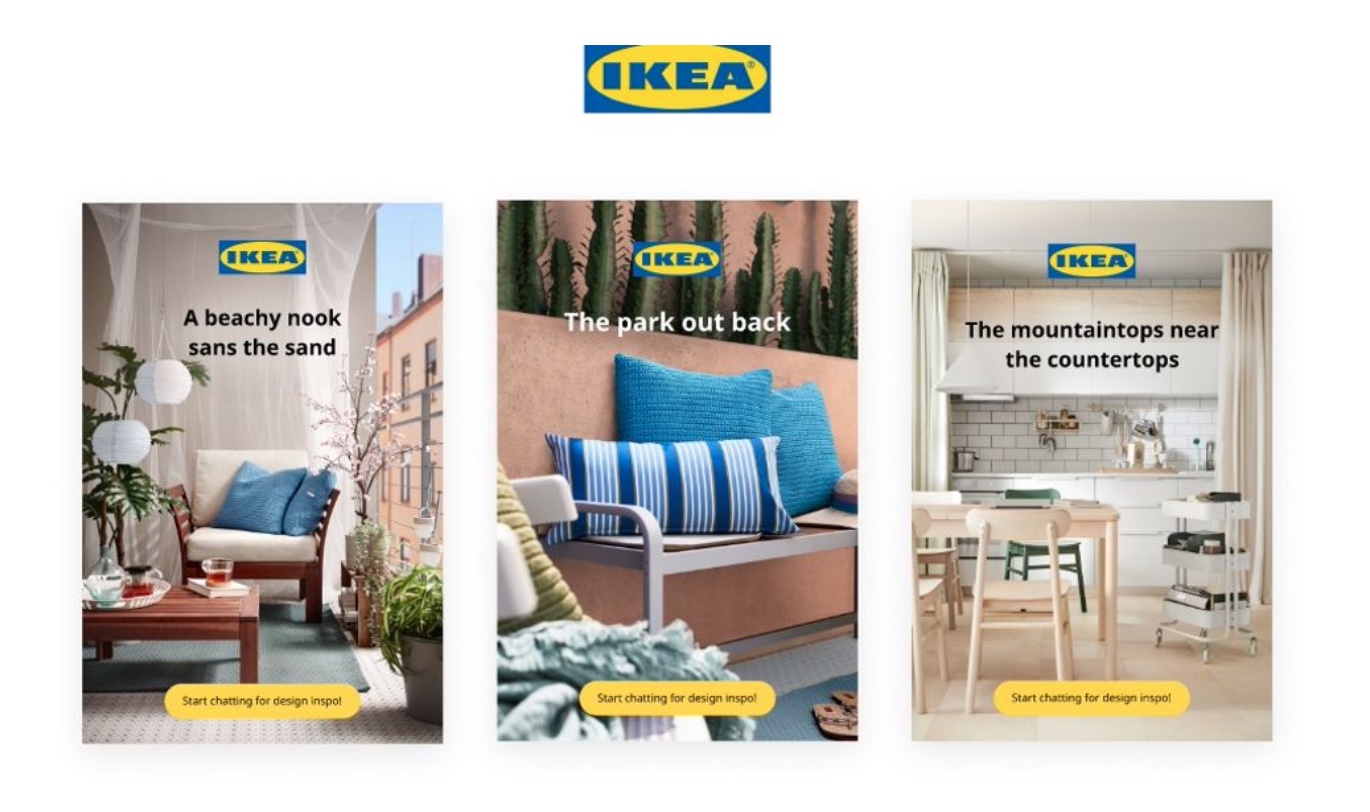 Ikea inspireert aan de hand van drie vragen op Pinterest (Focalys)