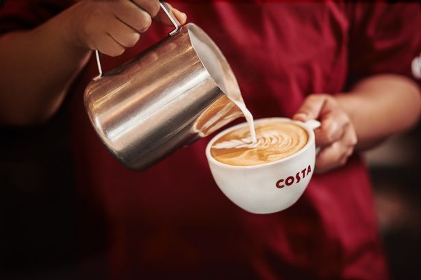 Costa Coffee fin prêt avec Air
