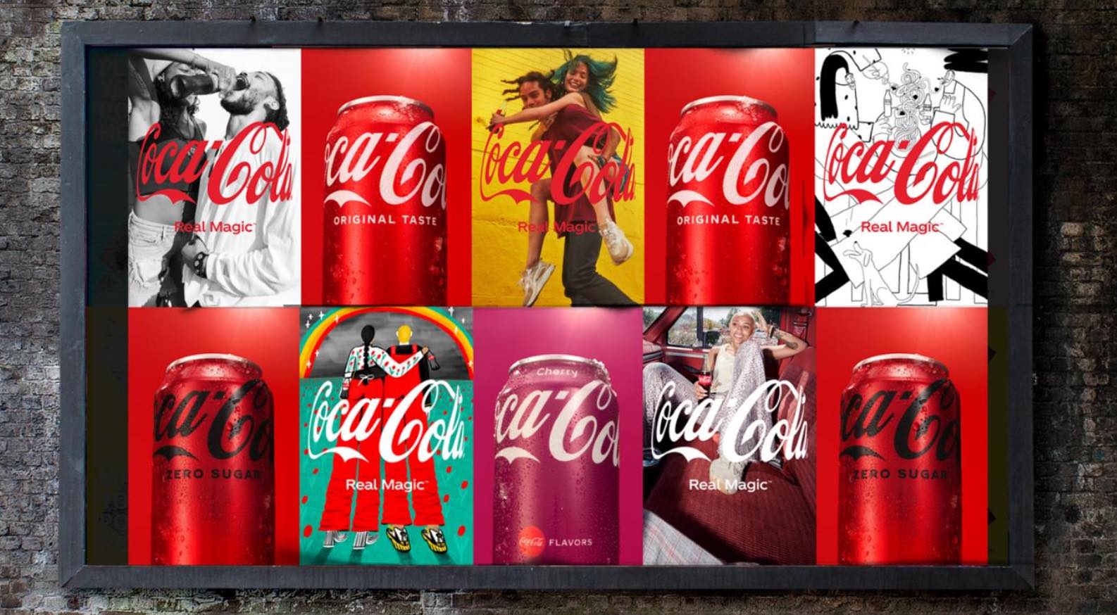 Coca-Cola gaat voor Real Magic