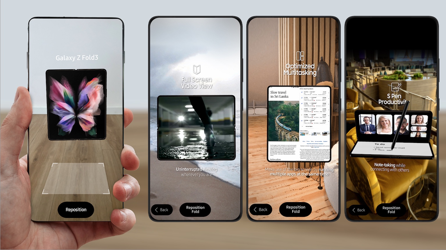 Samsung mikt op augmented reality met HeadOffice