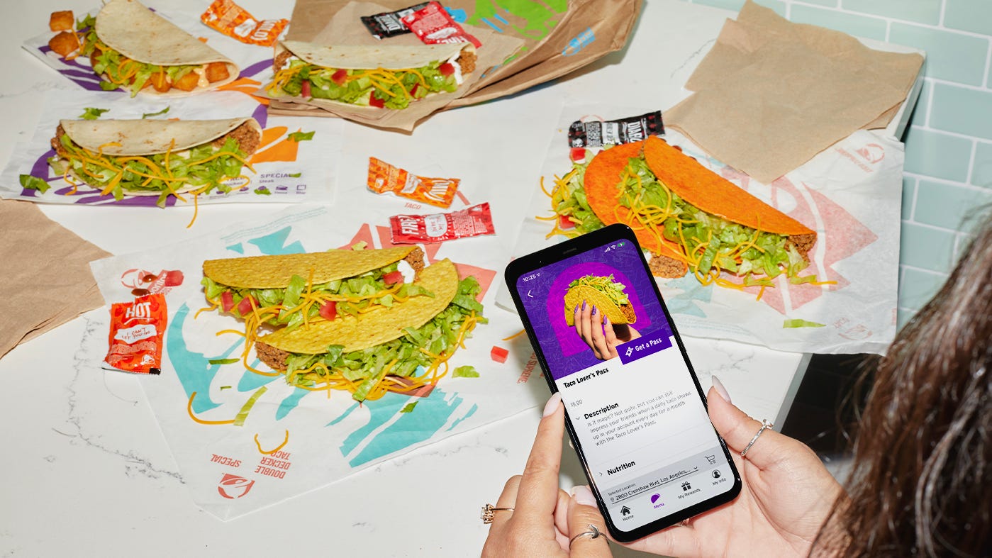Taco Bell introduceert een maandelijks abonnement à la Netflix (Focalys)