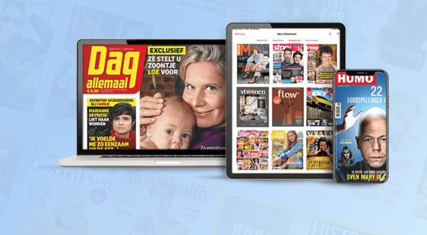 DPG Media lance son app magazines payante 