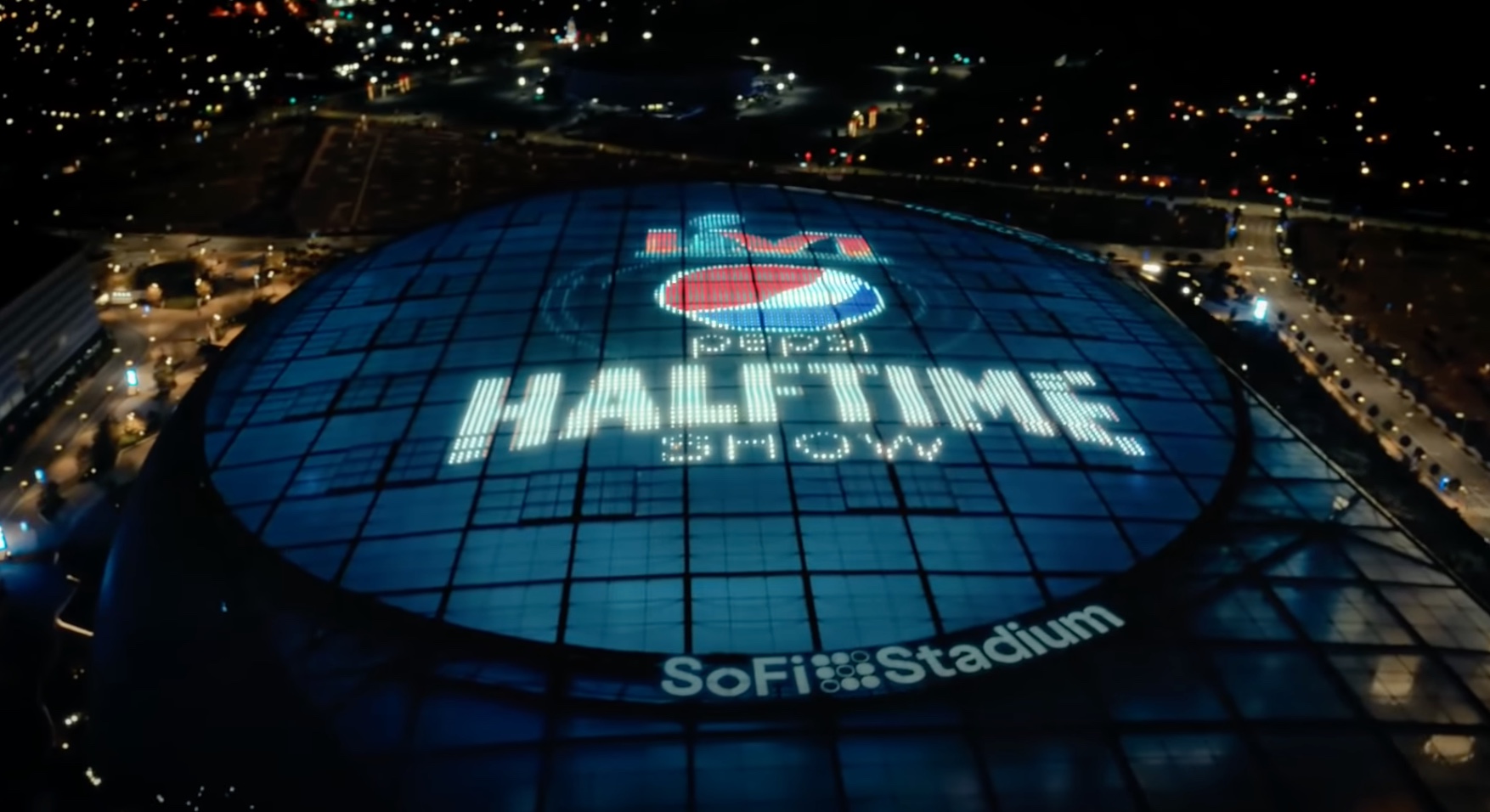 Pepsi op afspraak tijdens rust van Super Bowl