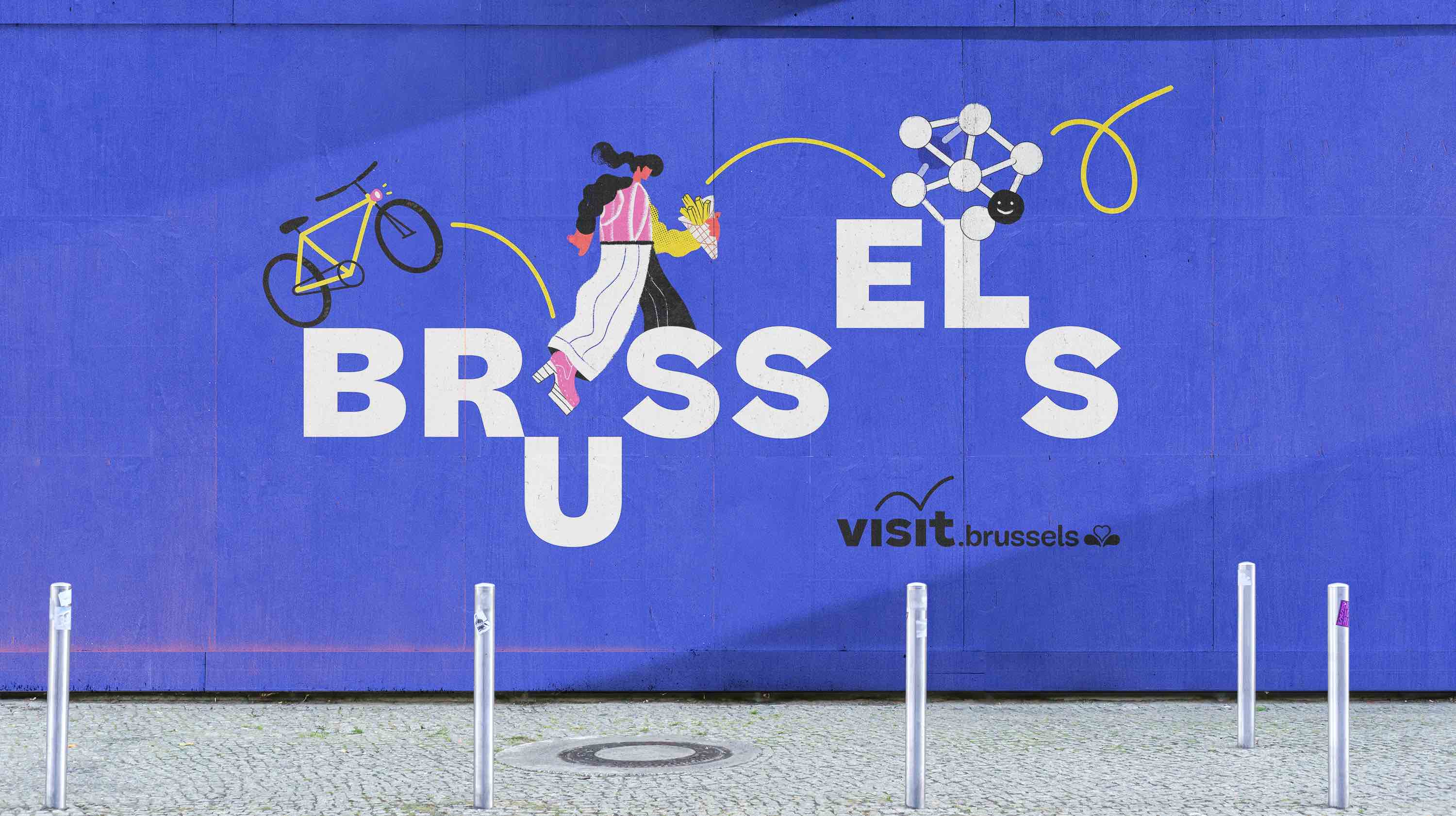 Visit.brussels deelt liefde voor Brussel met Minale Design