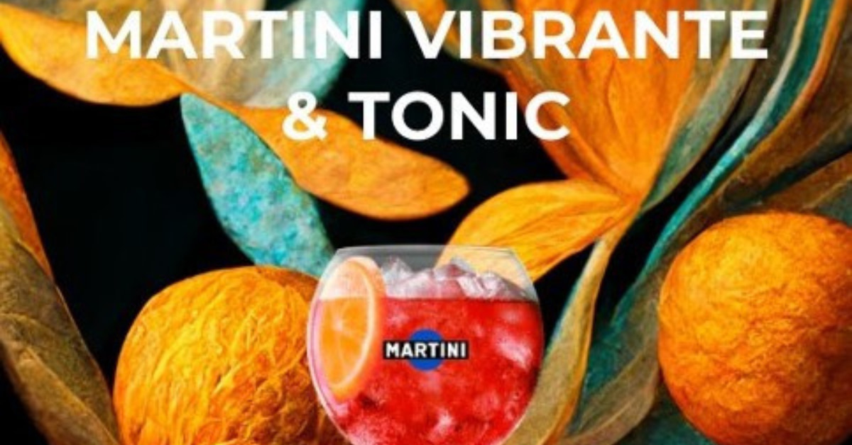 Bacardi doet een beroep op de AI Midjourney voor een campagne van Martini