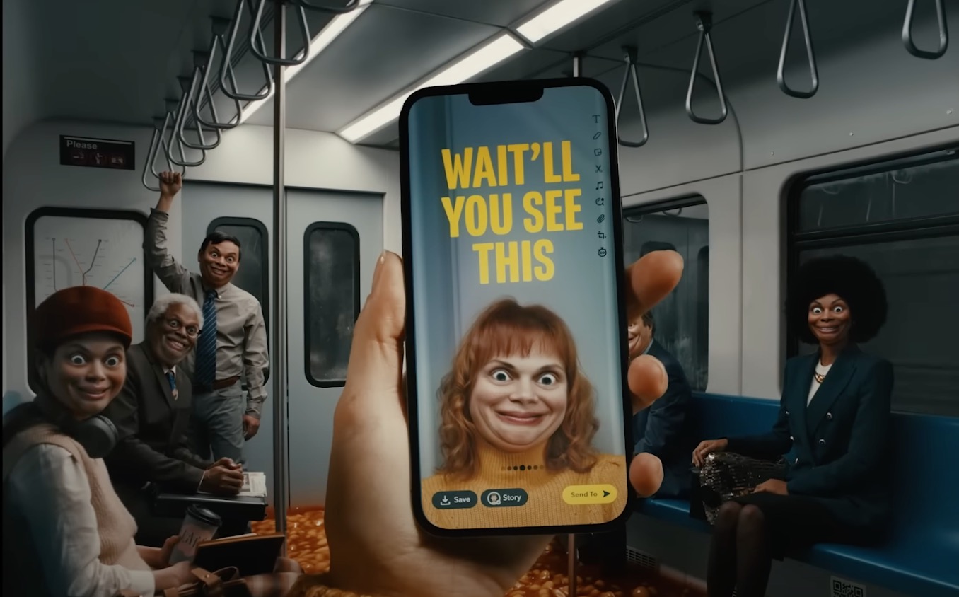 De surrealistische wereld met hoog fungehalte van Snapchat