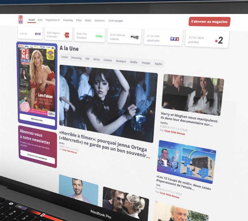 Website van Ciné-Télé-Revue krijgt make-over