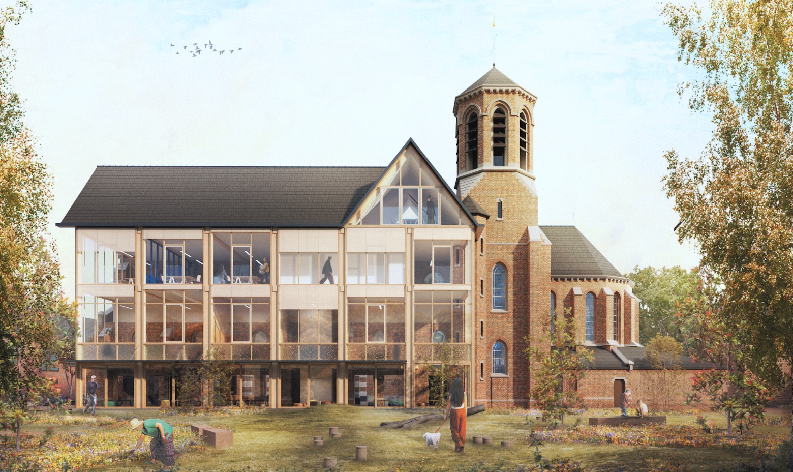 Springbok onthult plannen voor kantoorkerk op Architectuurbiënnale Venetië 