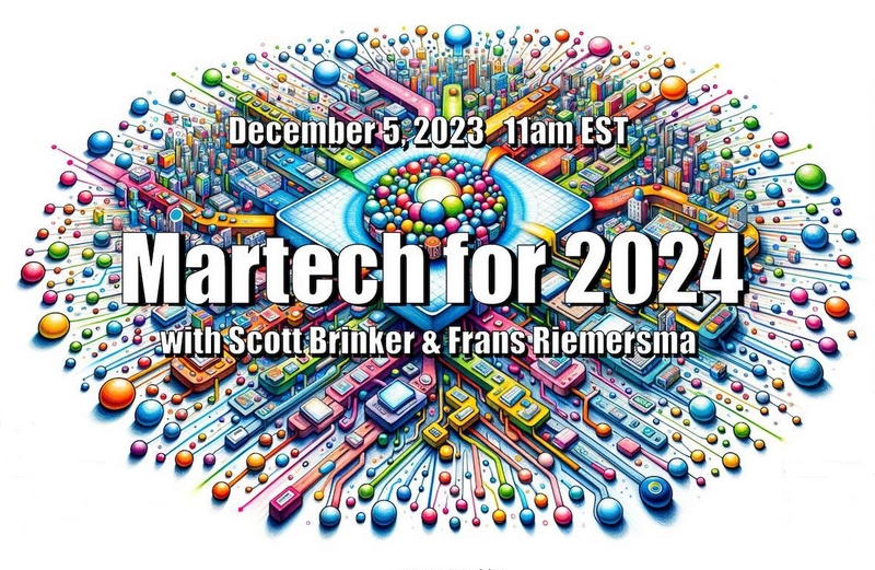 Scott Brinker et Frans Riemersma présentent le MarTech 2024