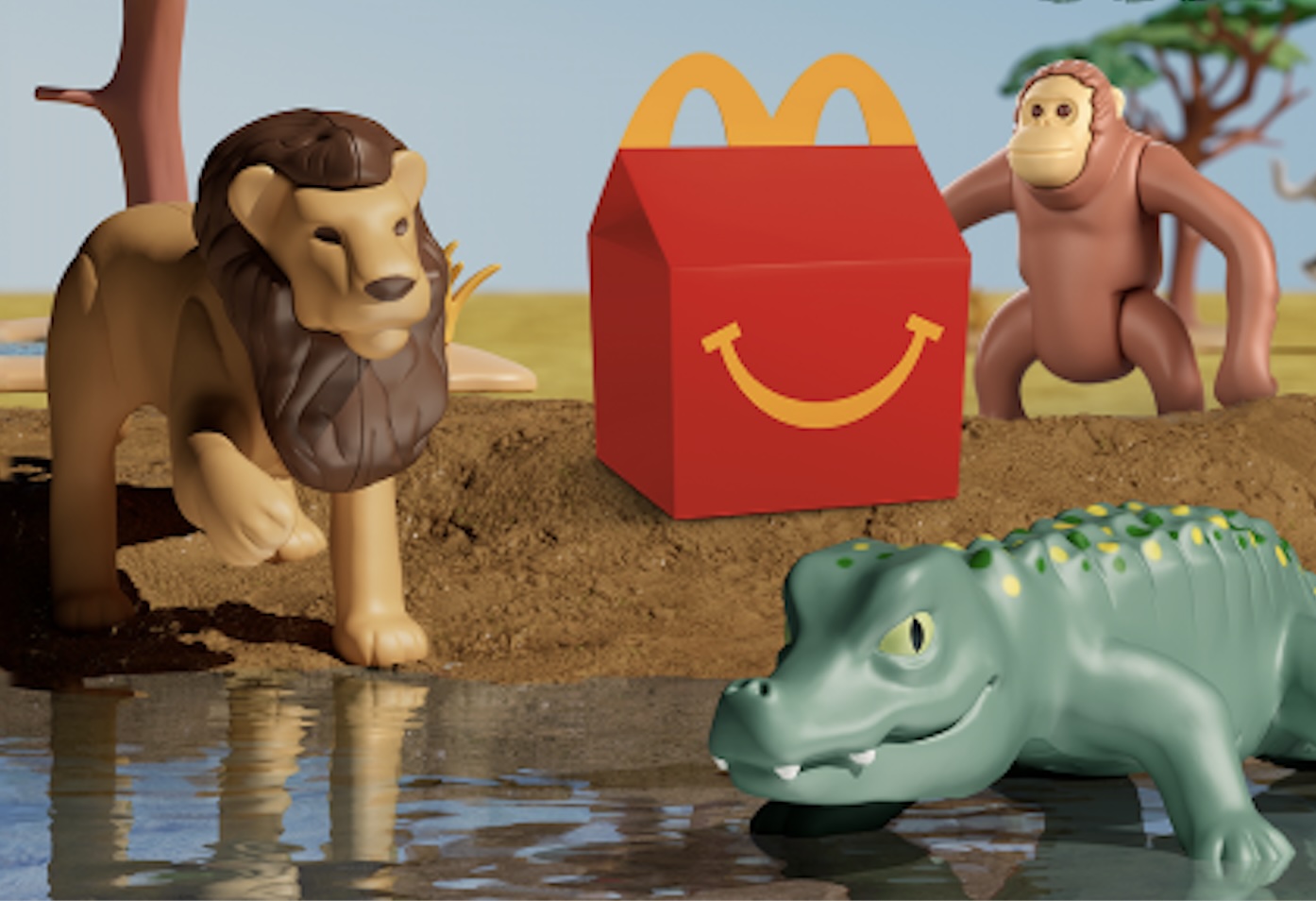 McDo zet het dierenrijk in de kijker met Playmobil