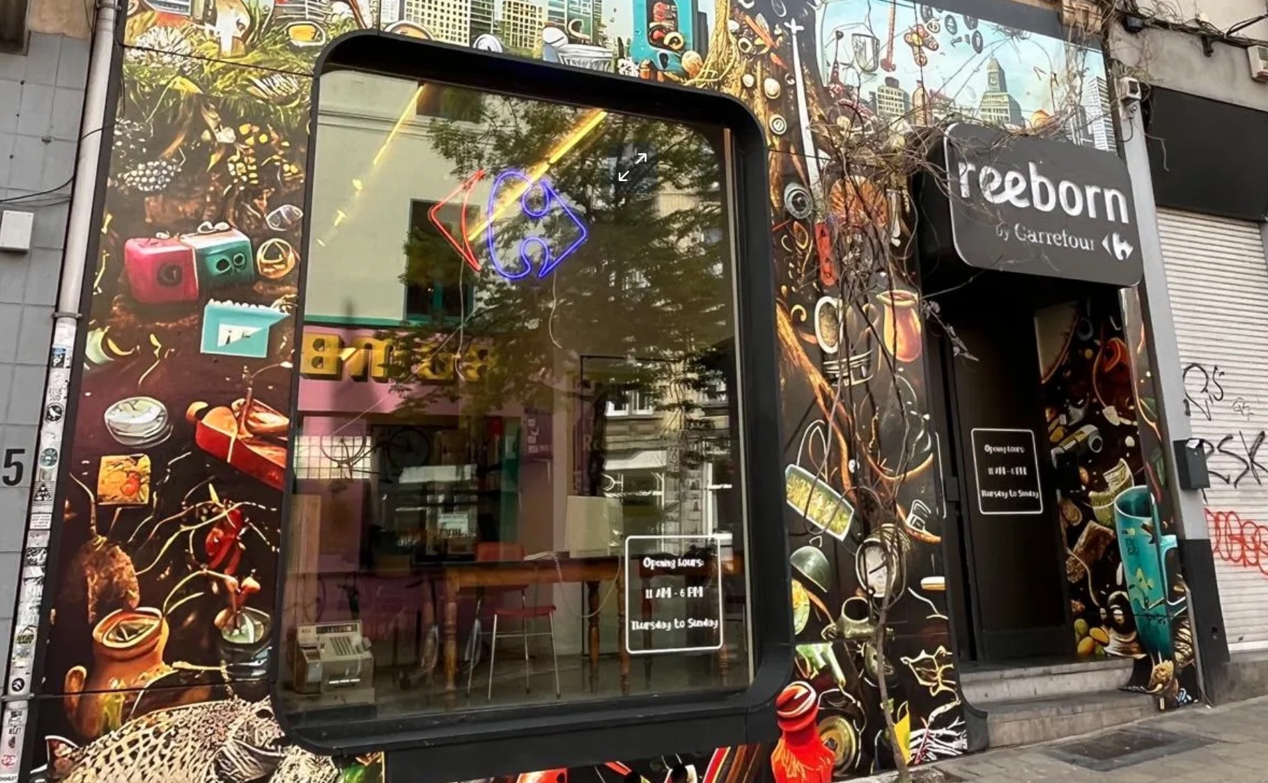 Carrefour opent pop-up voor verkoop tweedehandsspullen