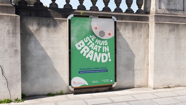 Witte rook voor Brussels Hoofdstedelijk Gewest en Focus Advertising