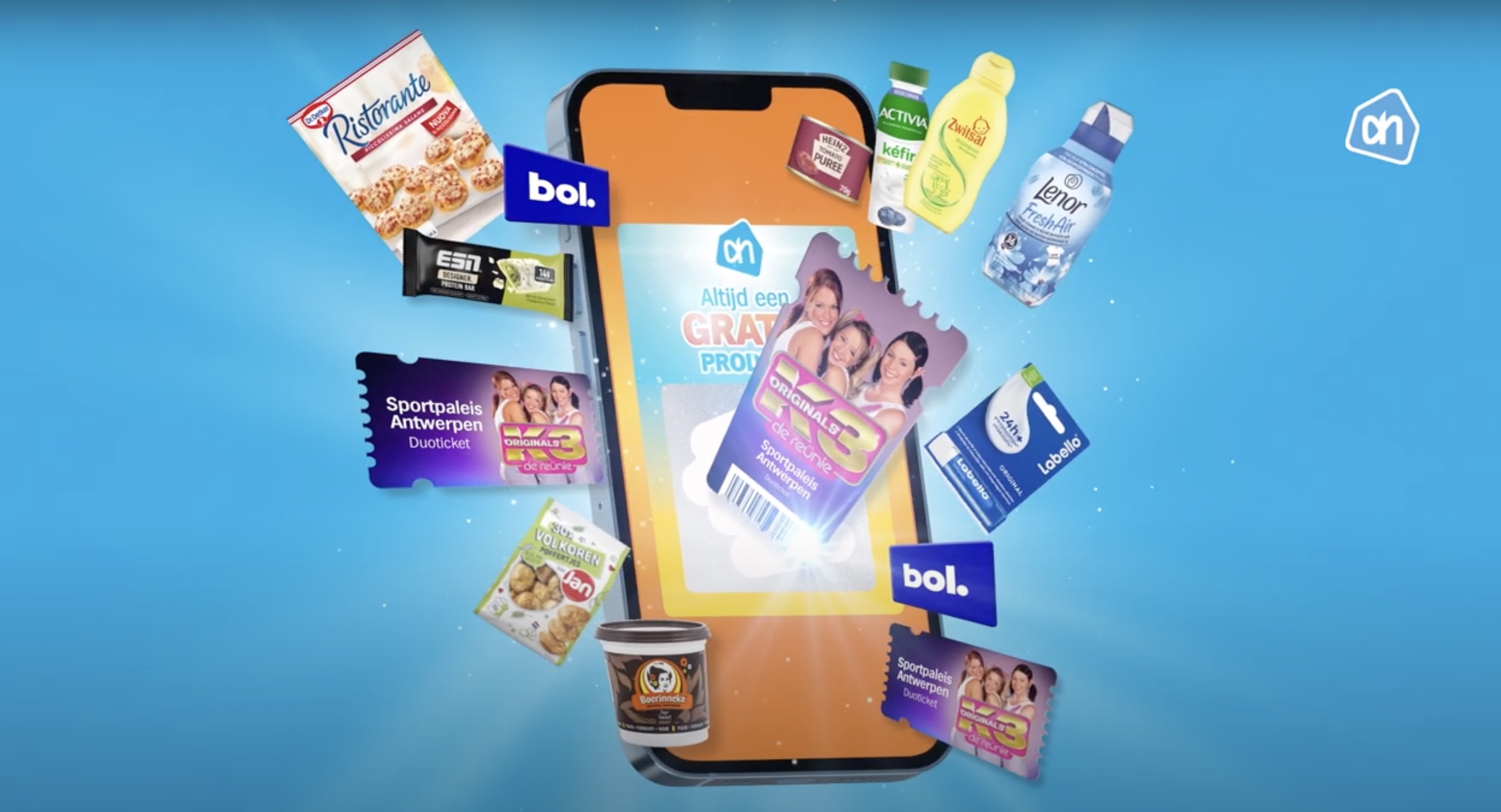 Albert Heijn lance une campagne de grattage 100% digitale et 0% de perdants