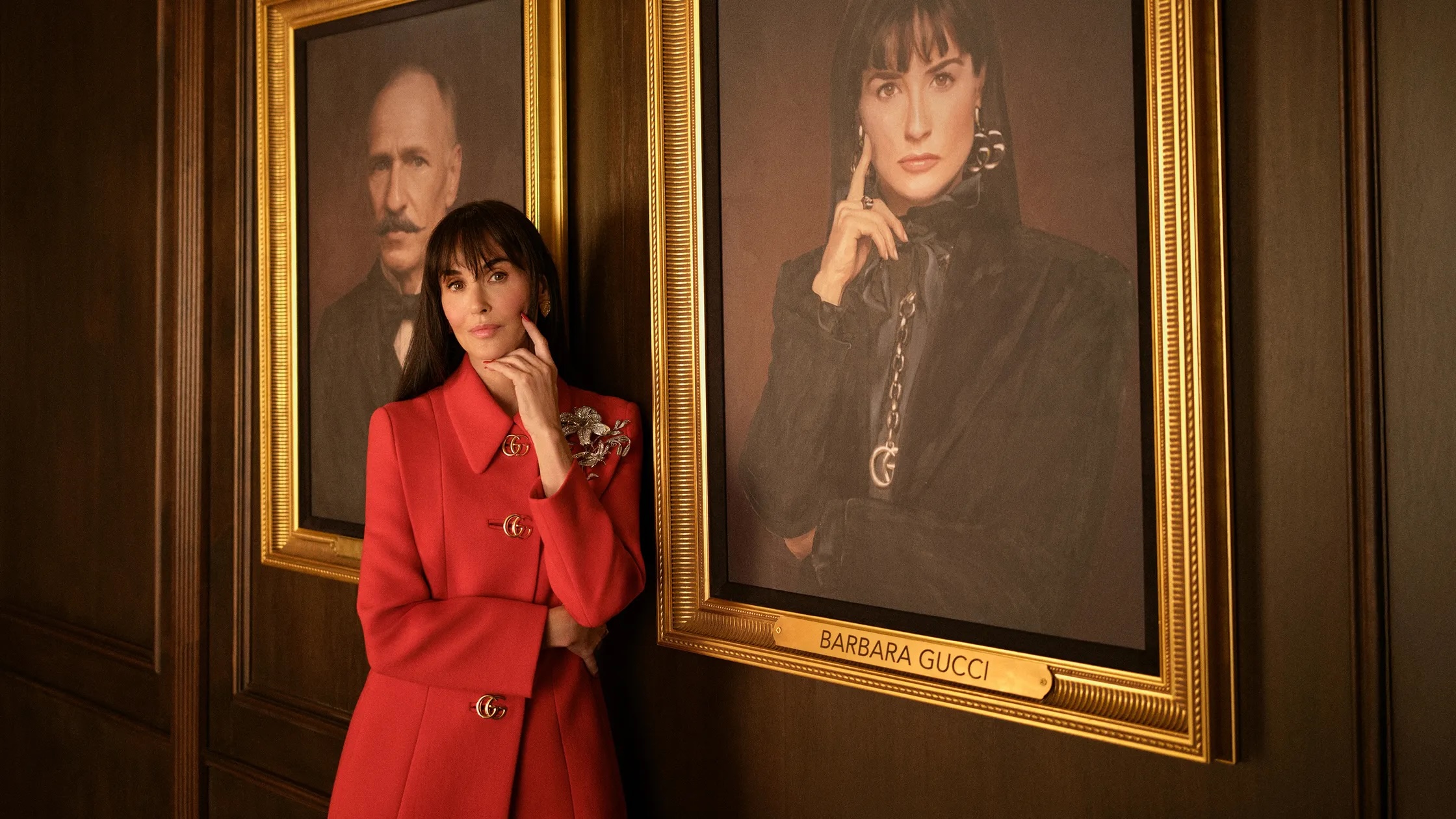 Gucci net als in de film voor Fashion Week 