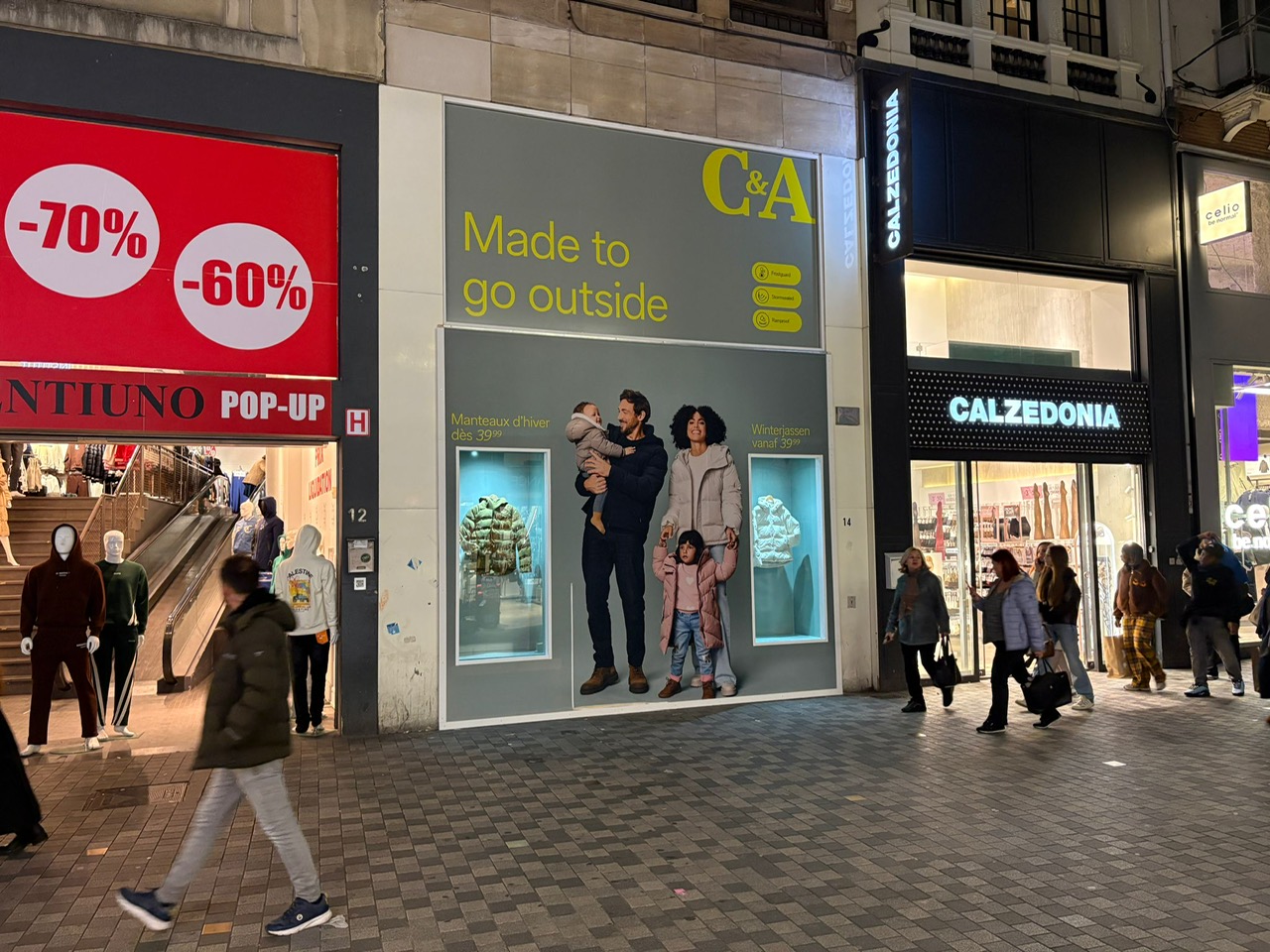 C&A door weer en wind voor Outerwear-collectie