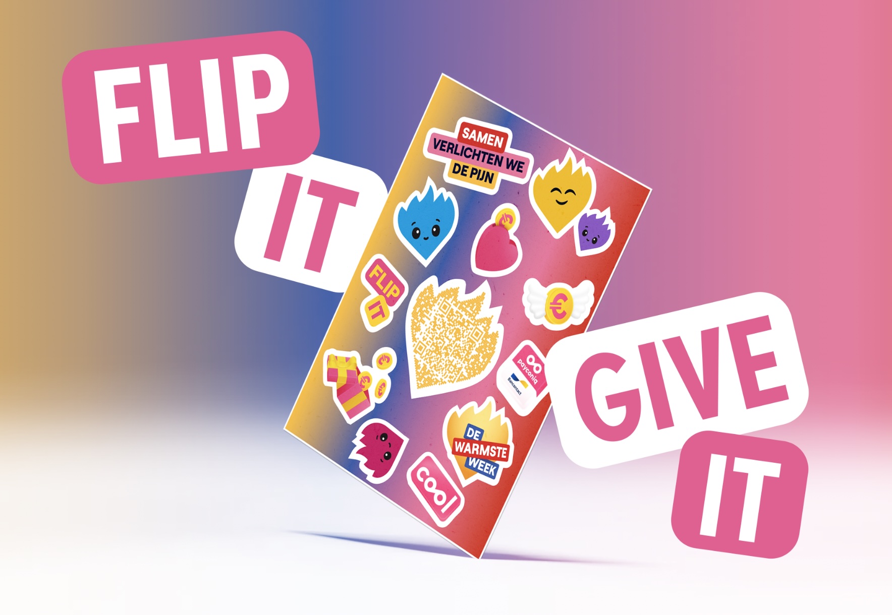 Payconiq by Bancontact laat smartphones vlammen voor De Warmste Week