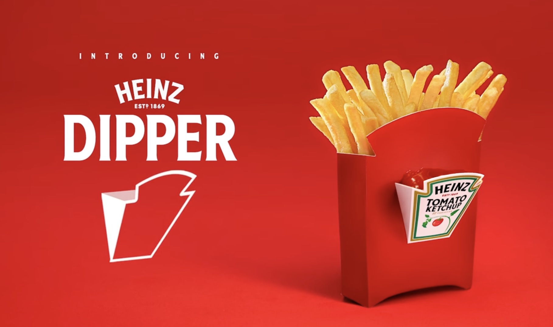 Rethink vindt het frietzakje heruit voor Heinz