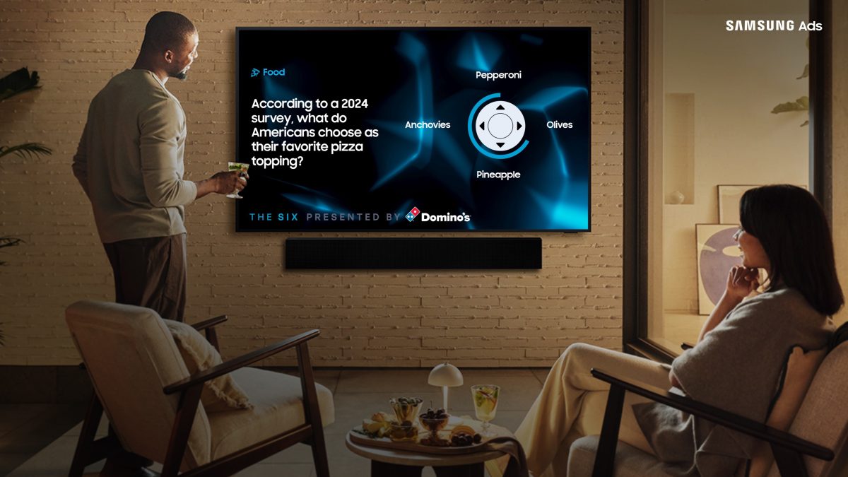 Domino's presenteert miniquiz net voor reclame (by Focalys)