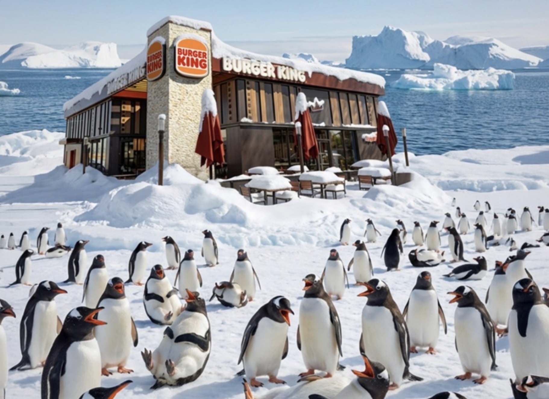 Happiness tegen de stroom in voor Burger King