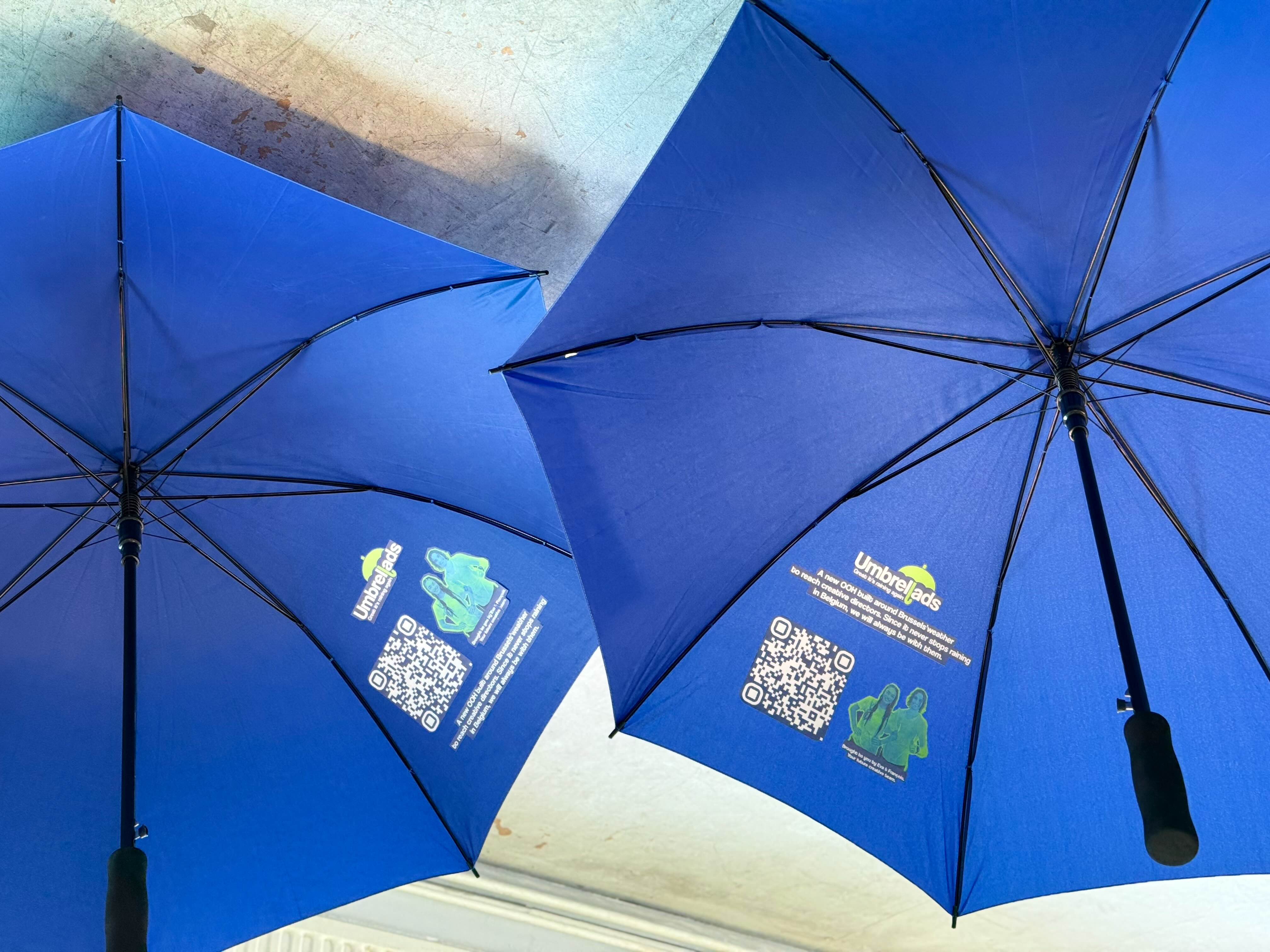 Eva Quaranta en François Waucquez lanceren 'Umbrellads'