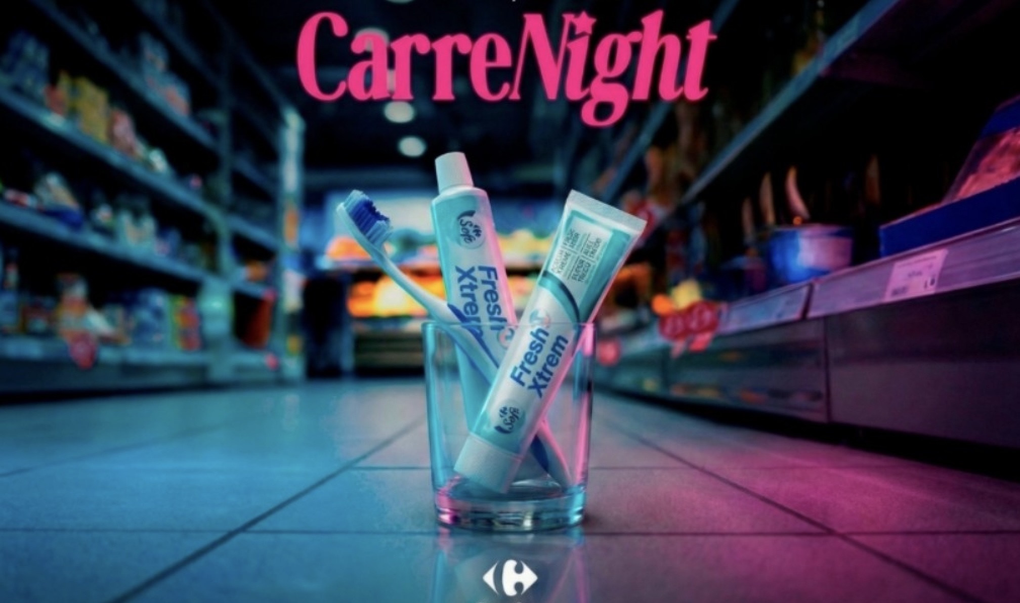 Carrefour nodigt fans uit om te overnachten in hypermarkt (by Focalys)