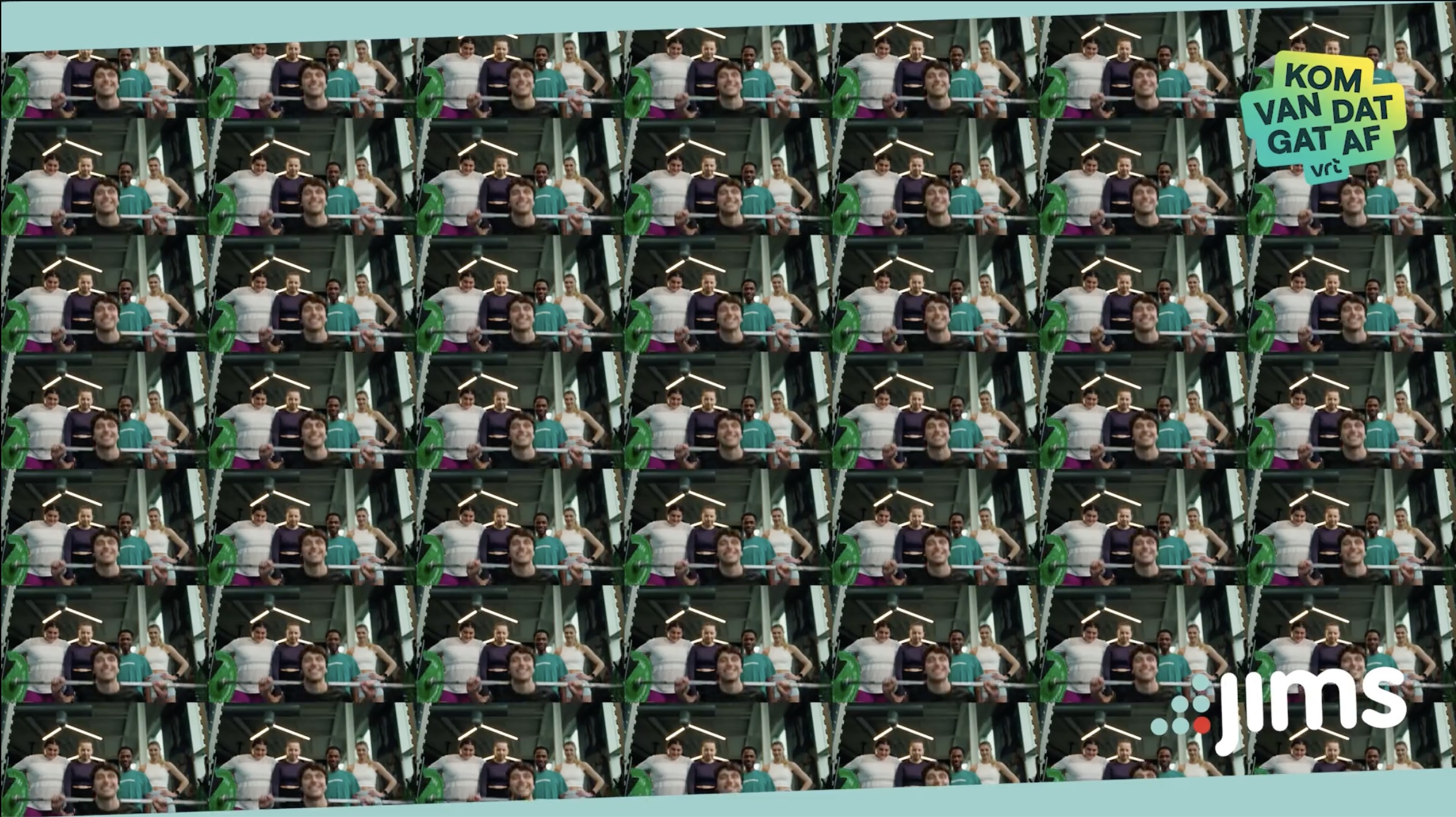 Jims en tandem avec la VRT 