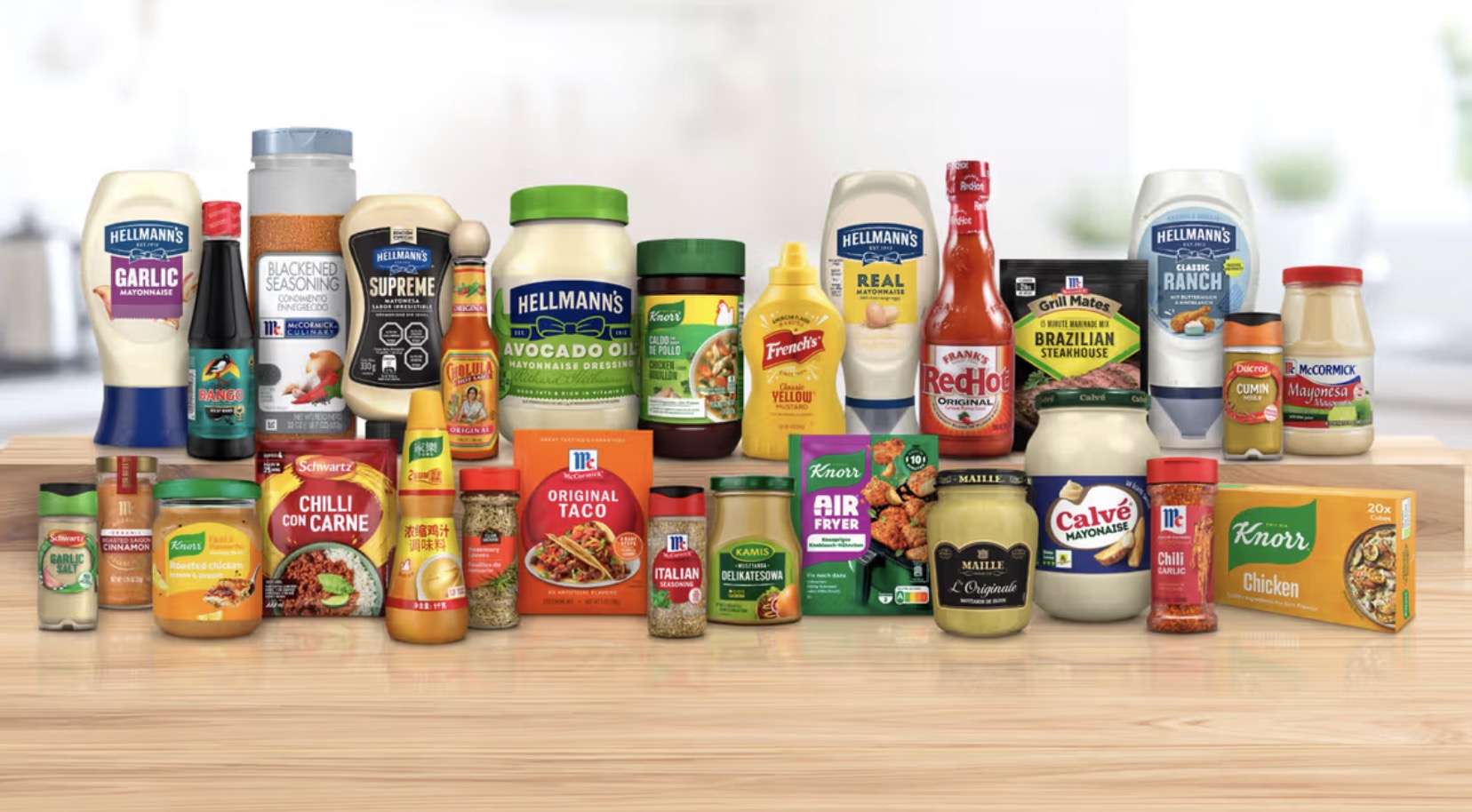 Unilever Foods va intégrer McCormick 