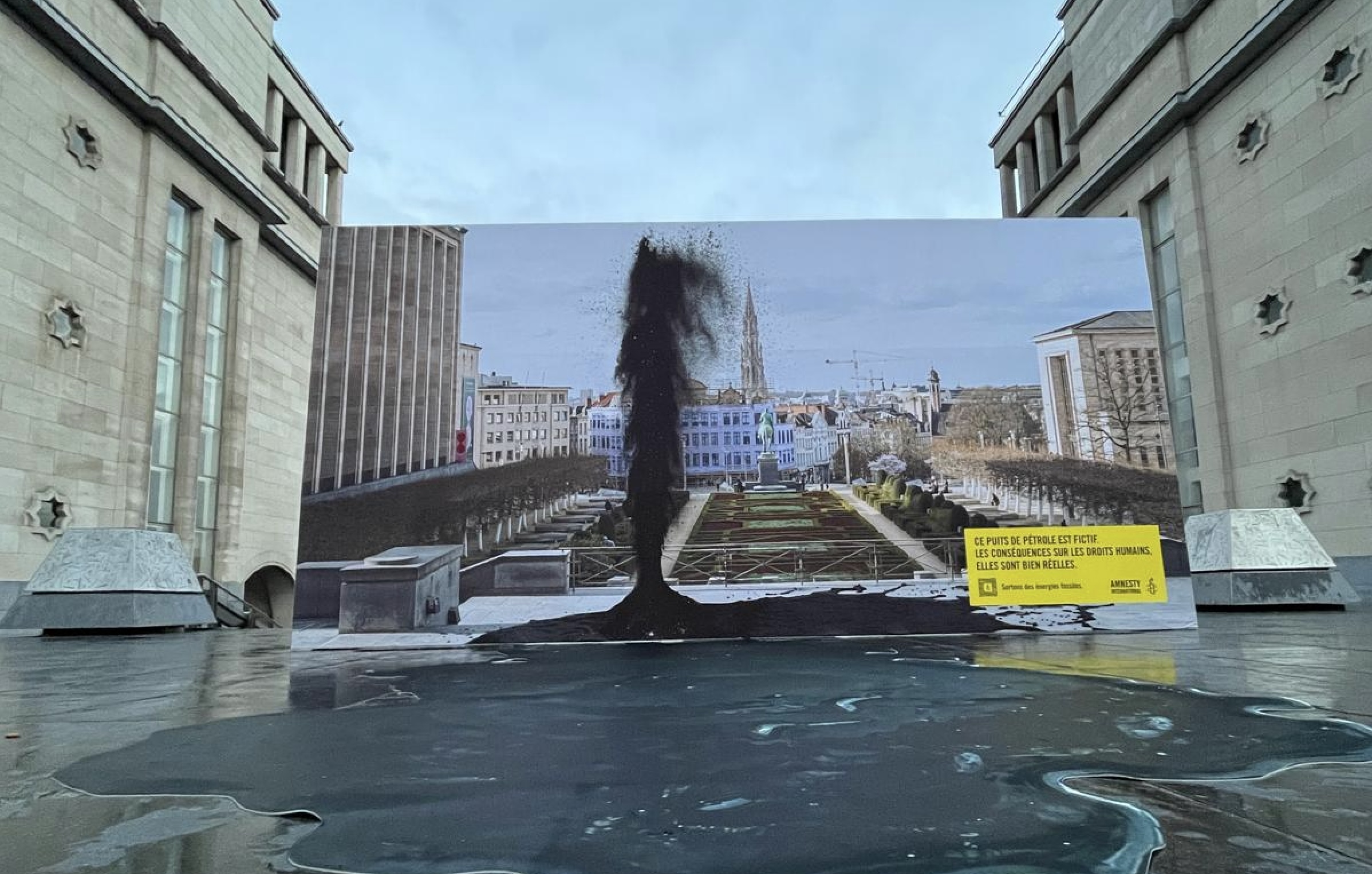 Bonjour vindt olie in Brussel voor Amnesty