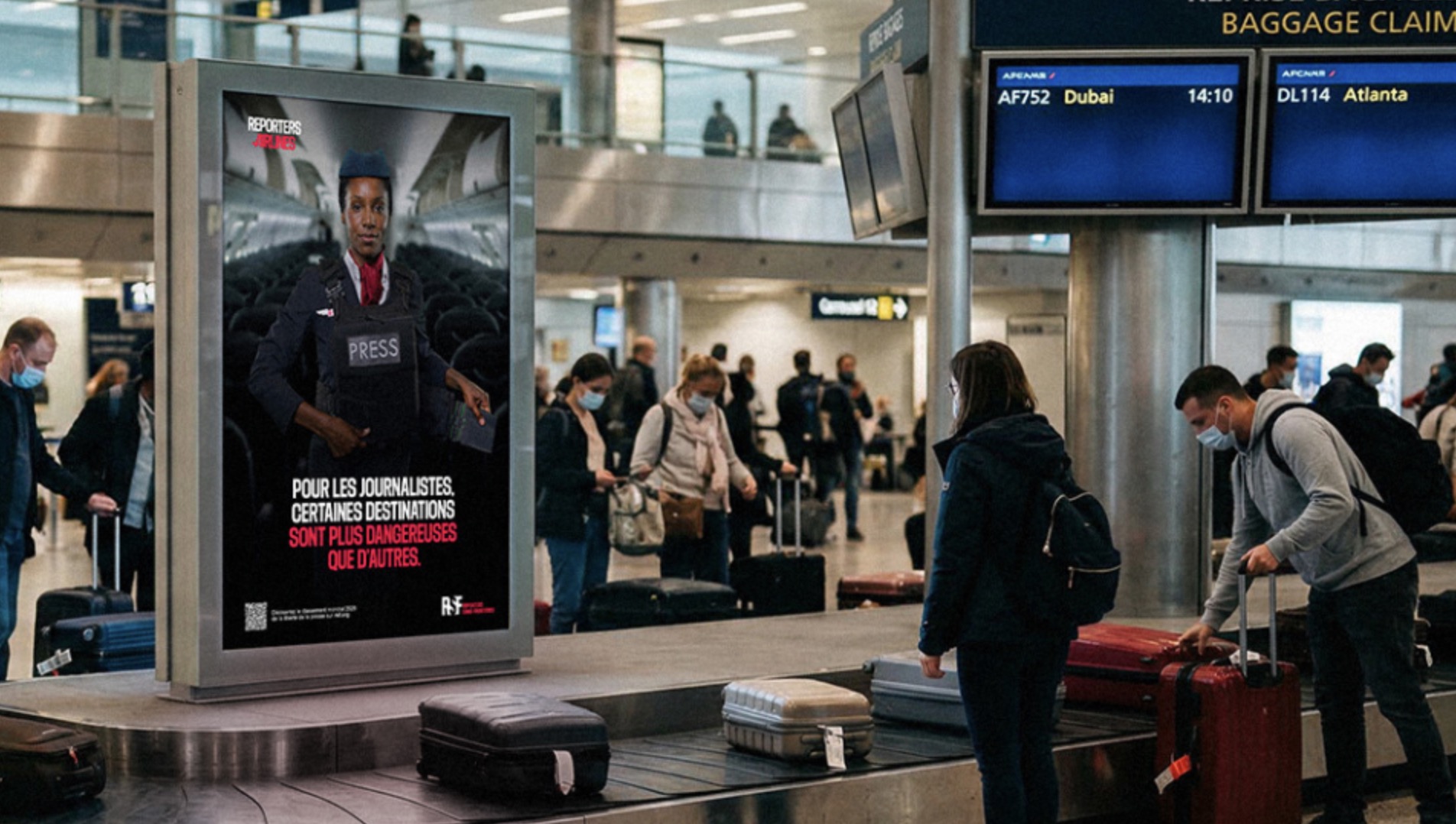 'Reporters Airlines' sensibiliseert rond gevaren voor journalisten