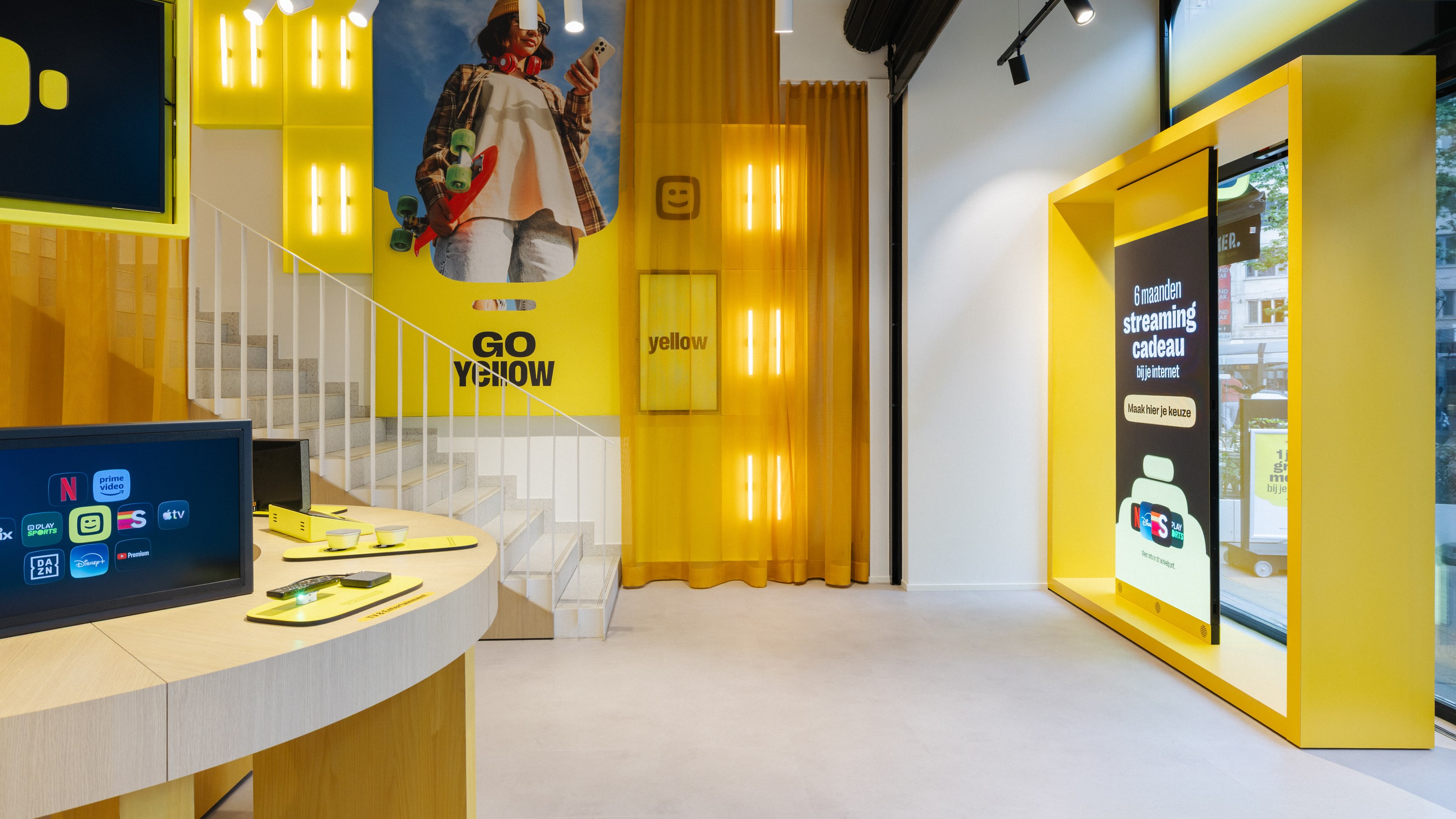 Telenet opent nieuwe flagship store met VML