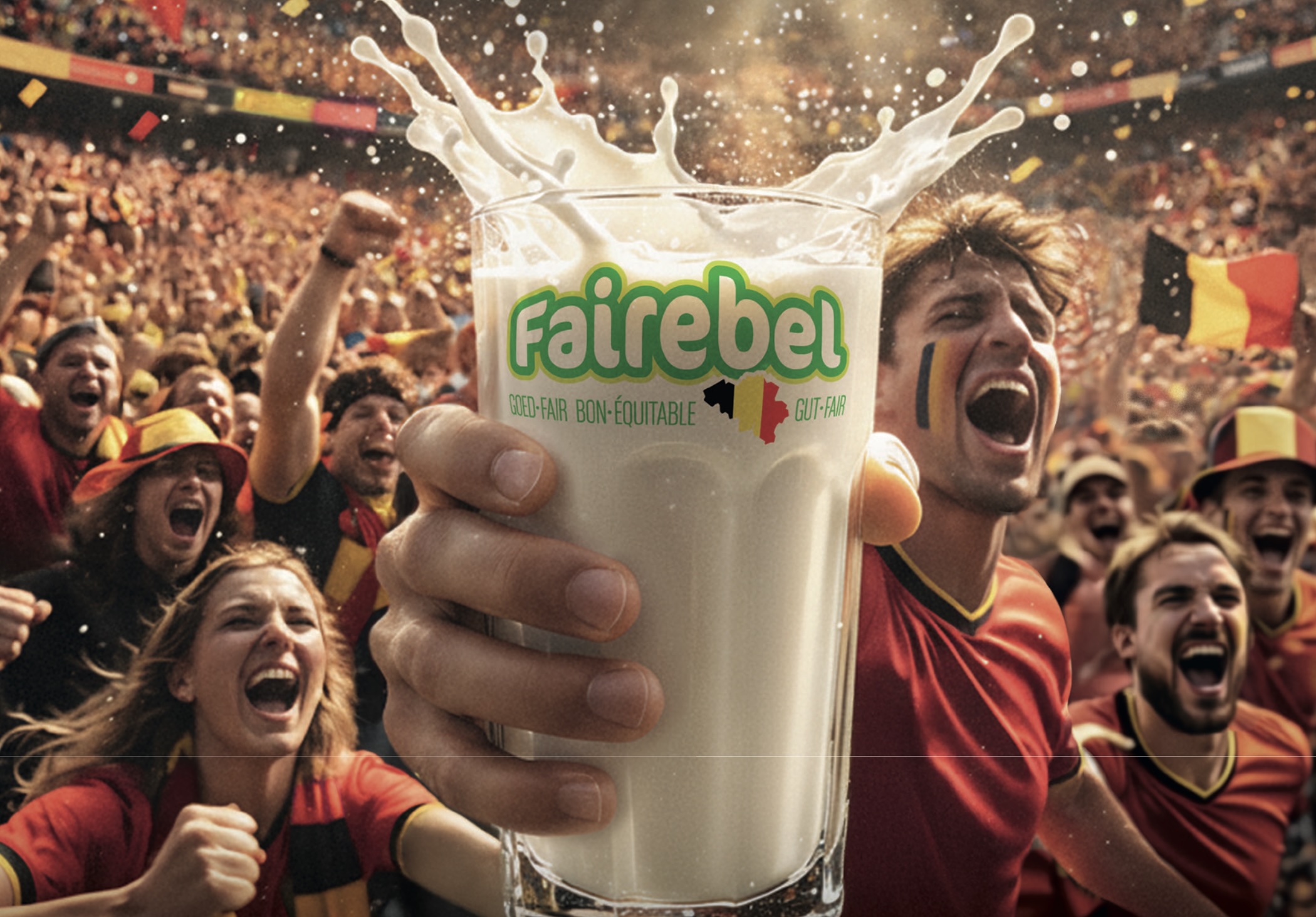 Fairebel boit du petit lait avec Rossel Advertising