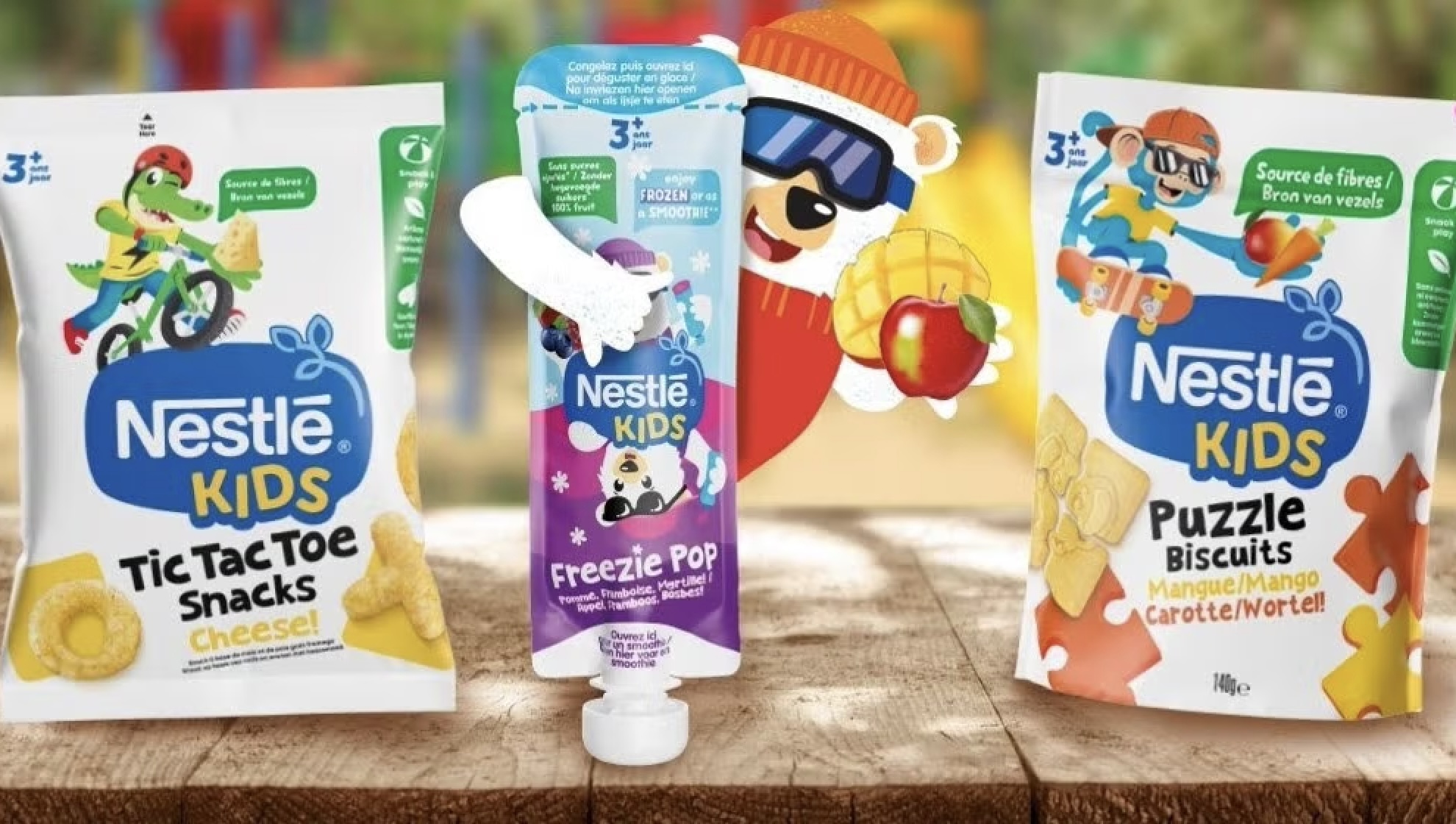 Nestlé ludique avec sa nouvelle gamme Kids   