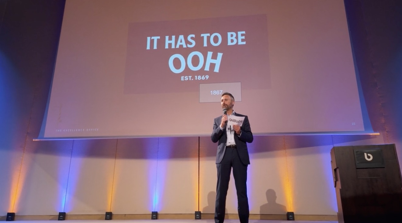 'Unleash the Full Potential of OOH': Billups bedeelt centrale rol toe aan aandacht
