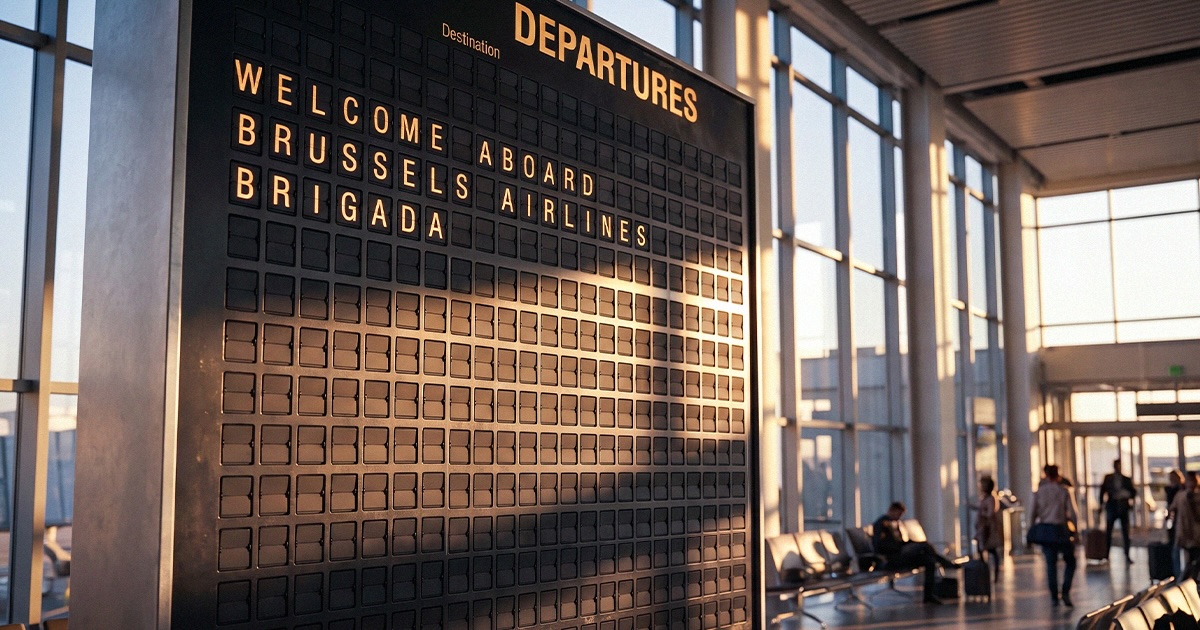 Brussels Airlines embarque Brigada