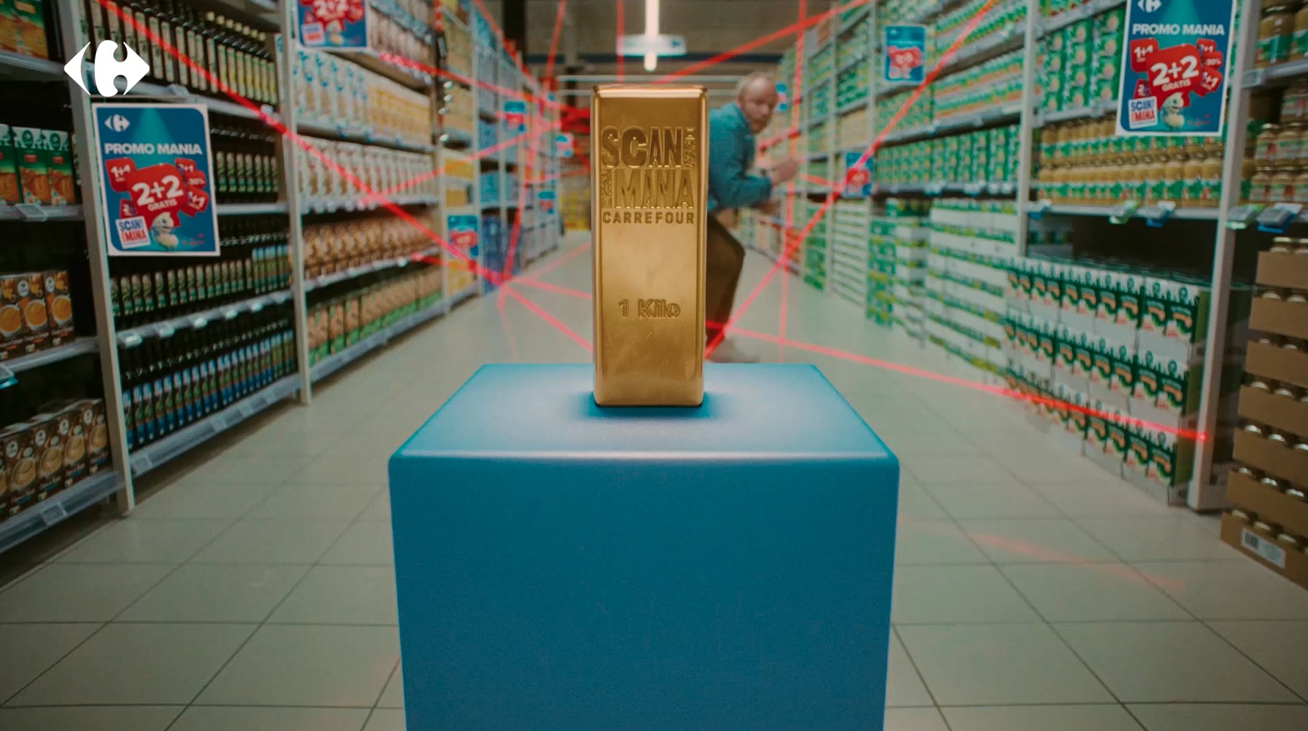 Carrefour België geeft goudstaaf van 1 kilo weg