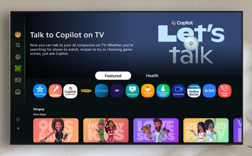 Copilot s'installe sur les téléviseurs