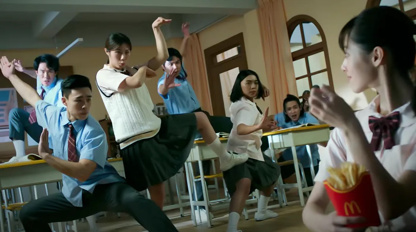 McDo invente un art martial contre les voleurs de frites (by Focalys)