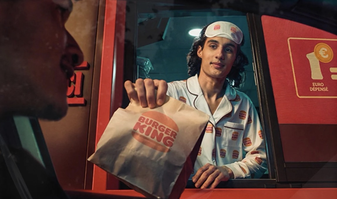 Jef Boes travaille de nuit pour Burger King