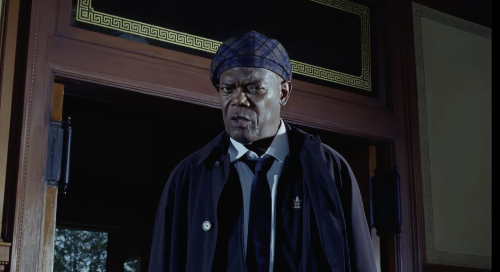 Samuel L. Jackson en Captain de l'Hotel Superstar d'Adidas